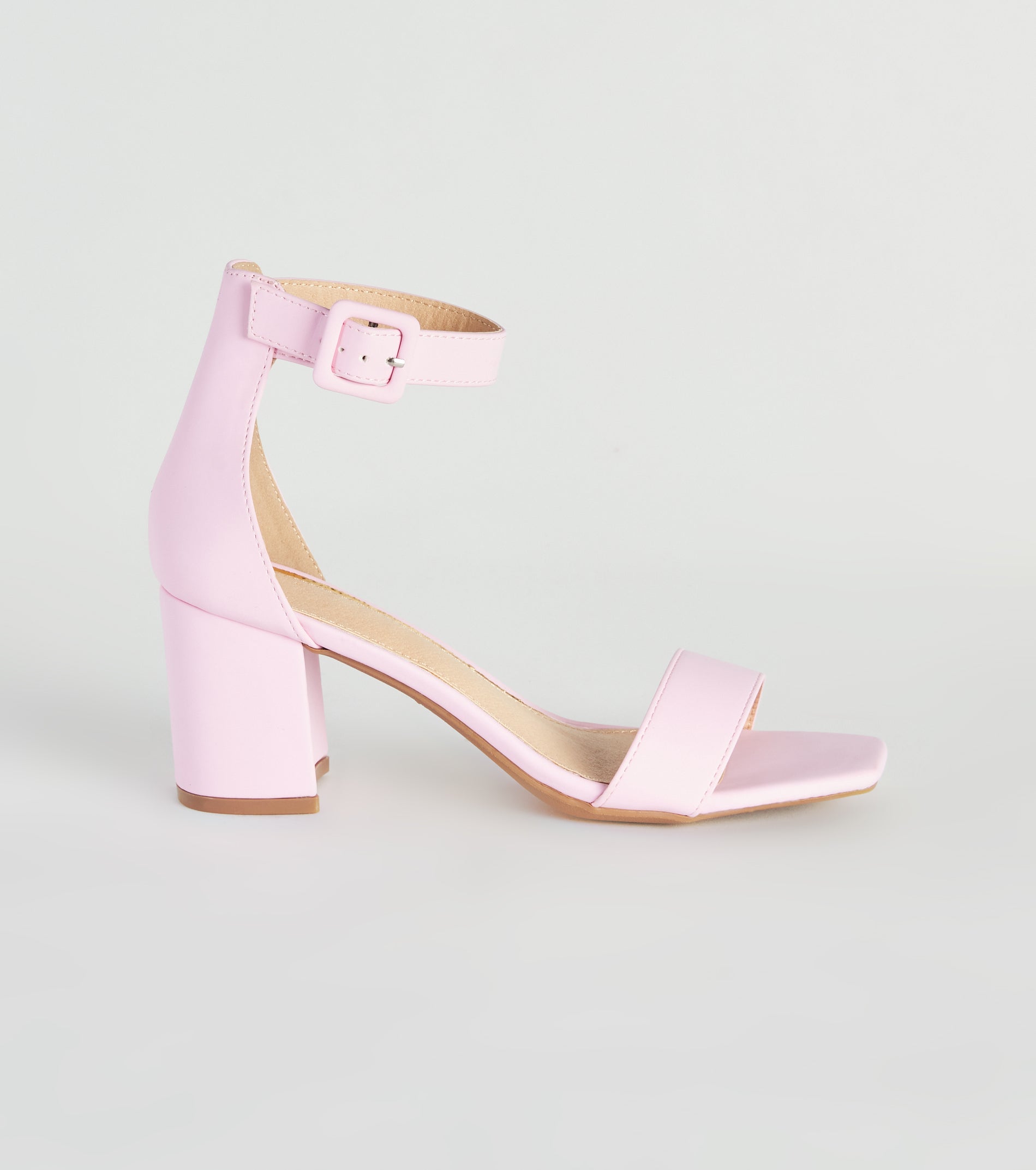 Stay Chic Low-Block Heels