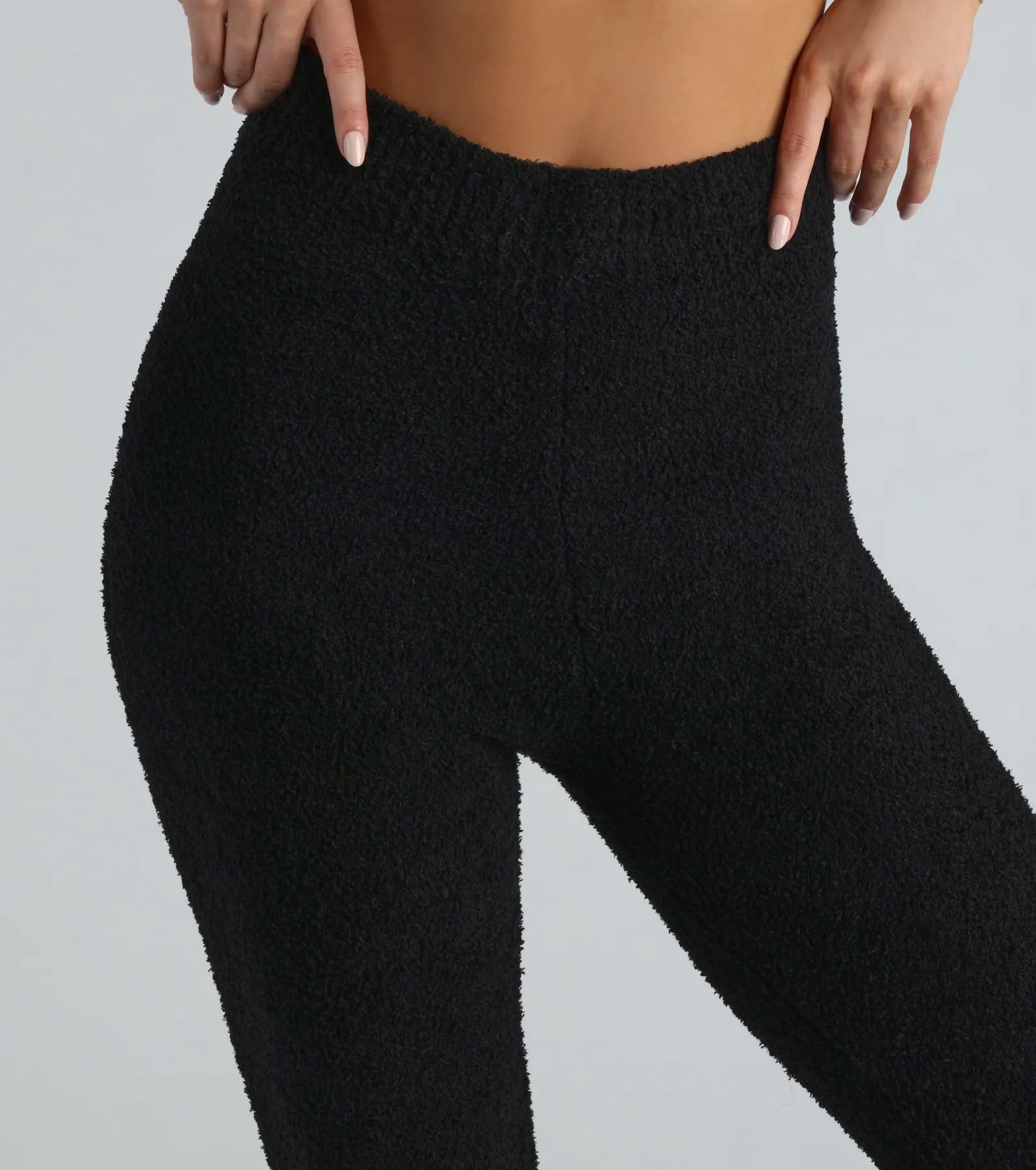 Fuzzy Feels Chenille High-Rise Jogger Pajamas