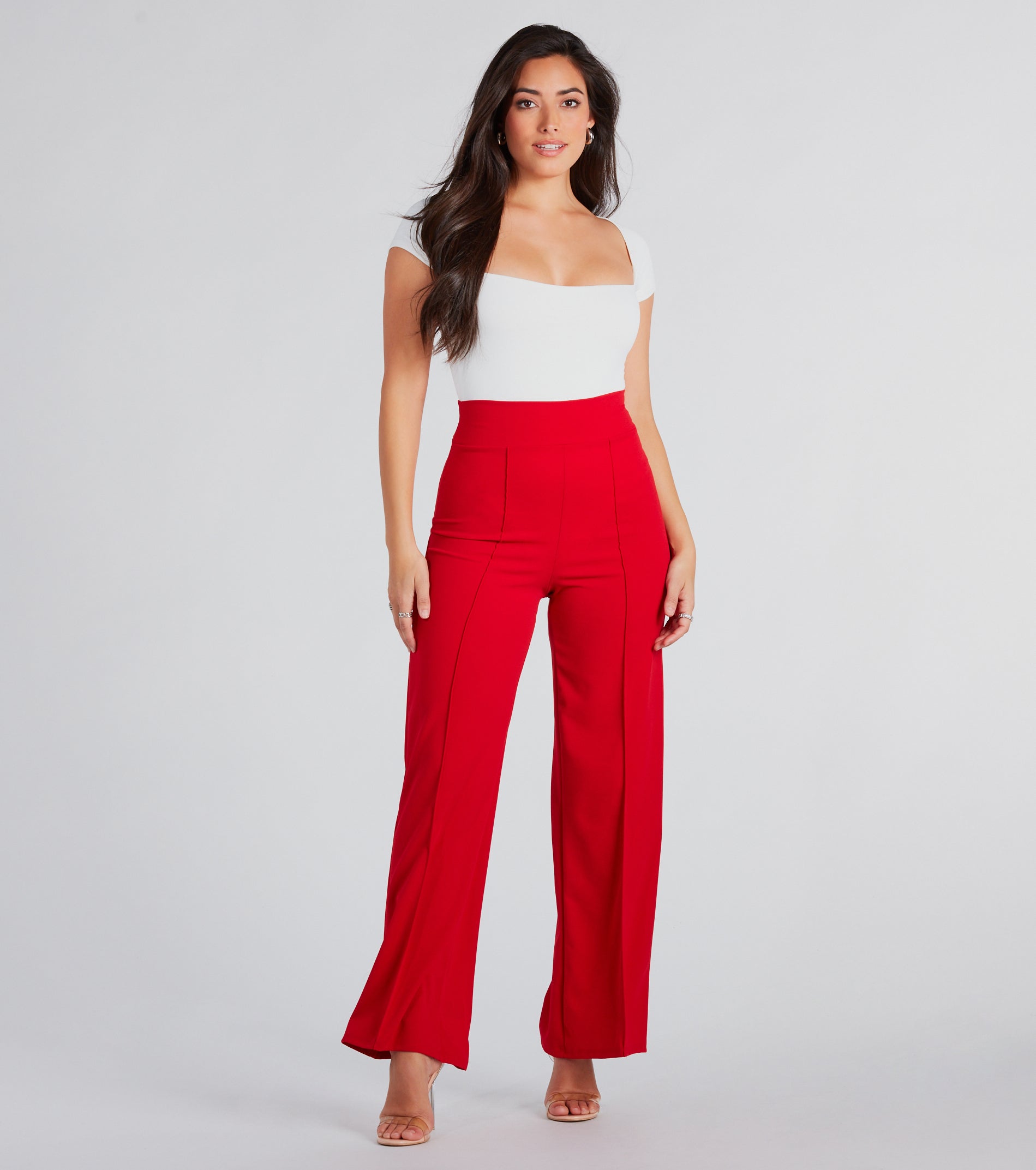 Looking Chic High Waist Wide-Leg Pants