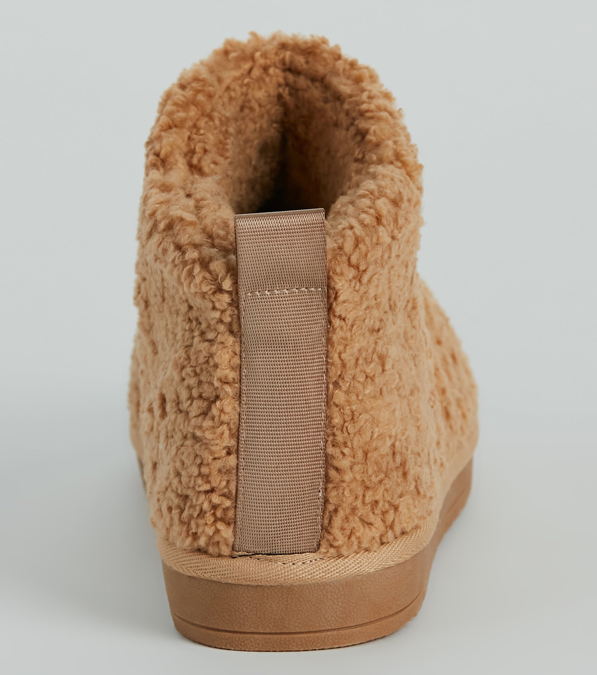 Plush Comfort Faux Sherpa Booties