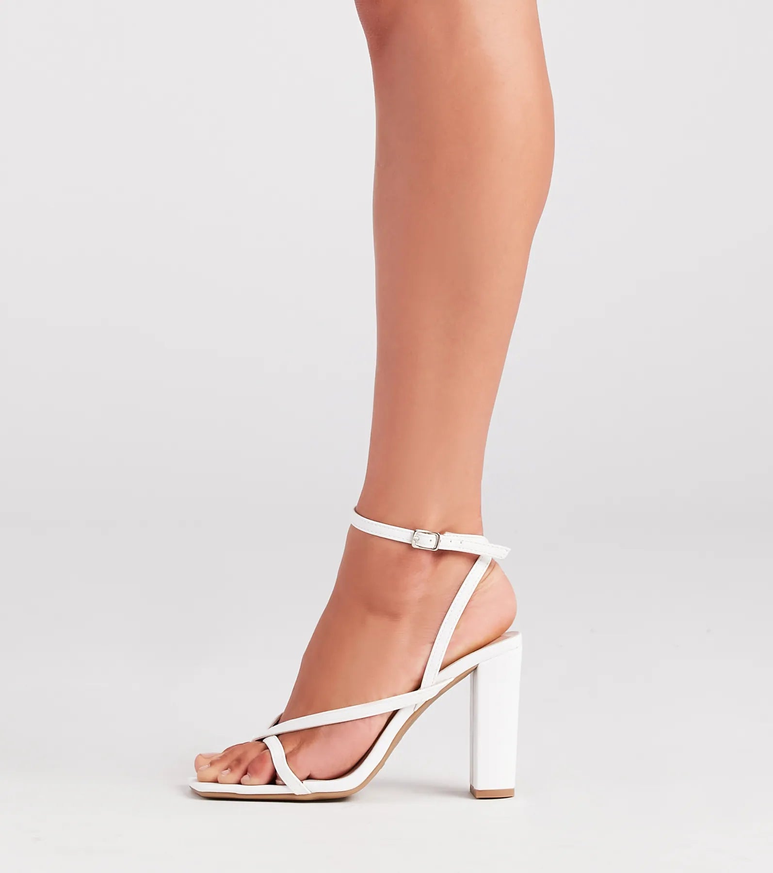 Chic Update Strappy Block Heels