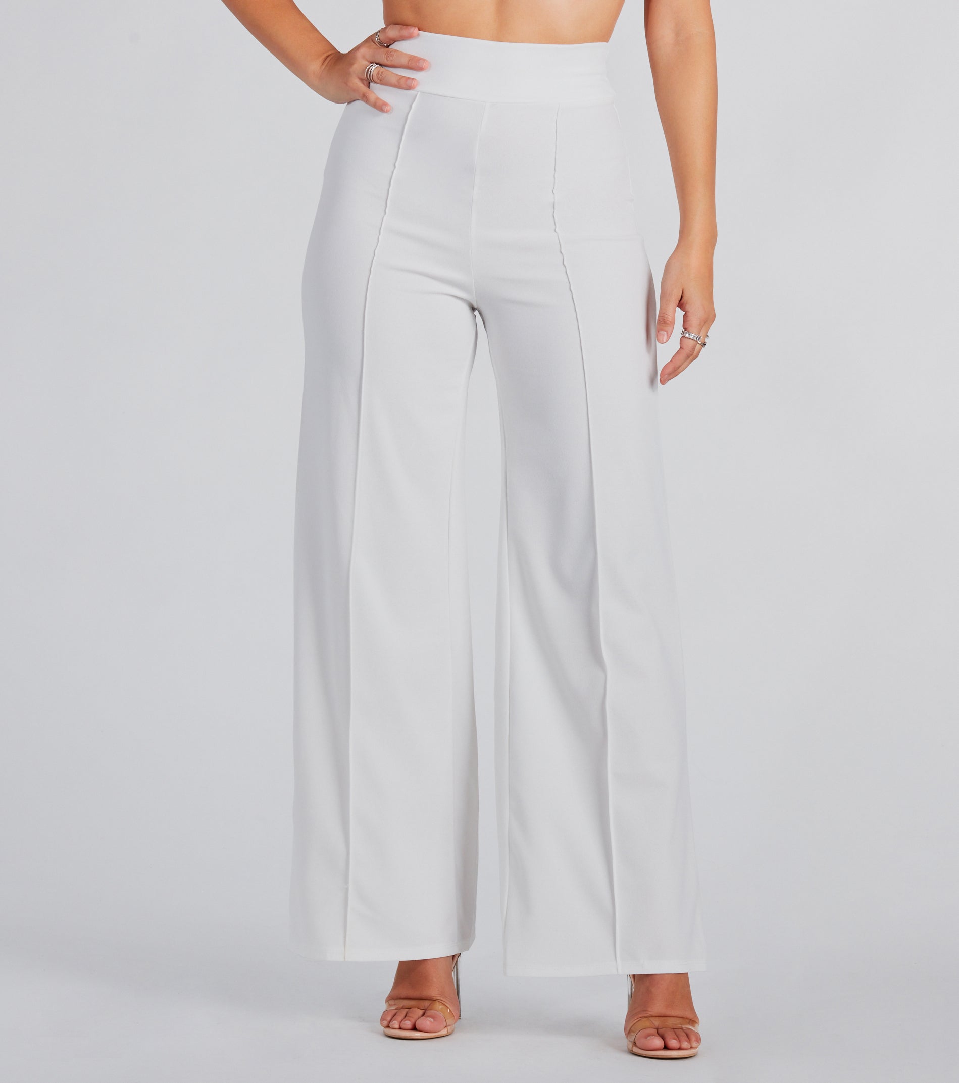 Looking Chic High Waist Wide-Leg Pants