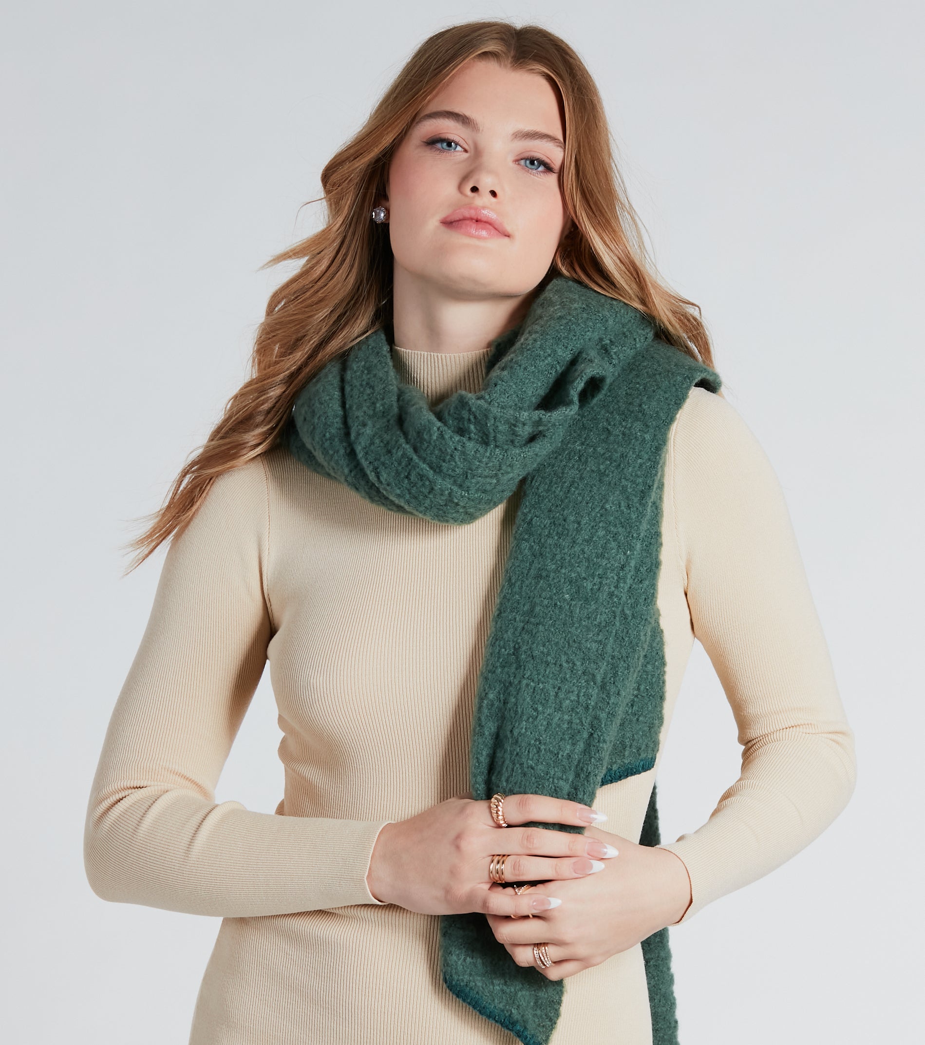 Bundle Up Soft Knit Scarf