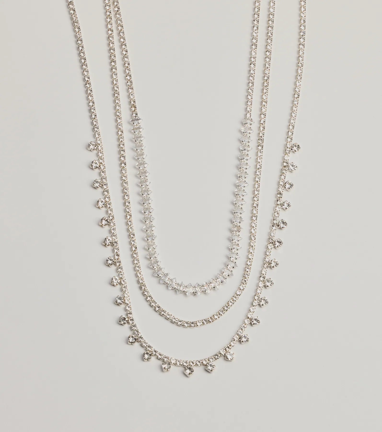 Luxe Dreams Cubic Zirconia Layered Necklace