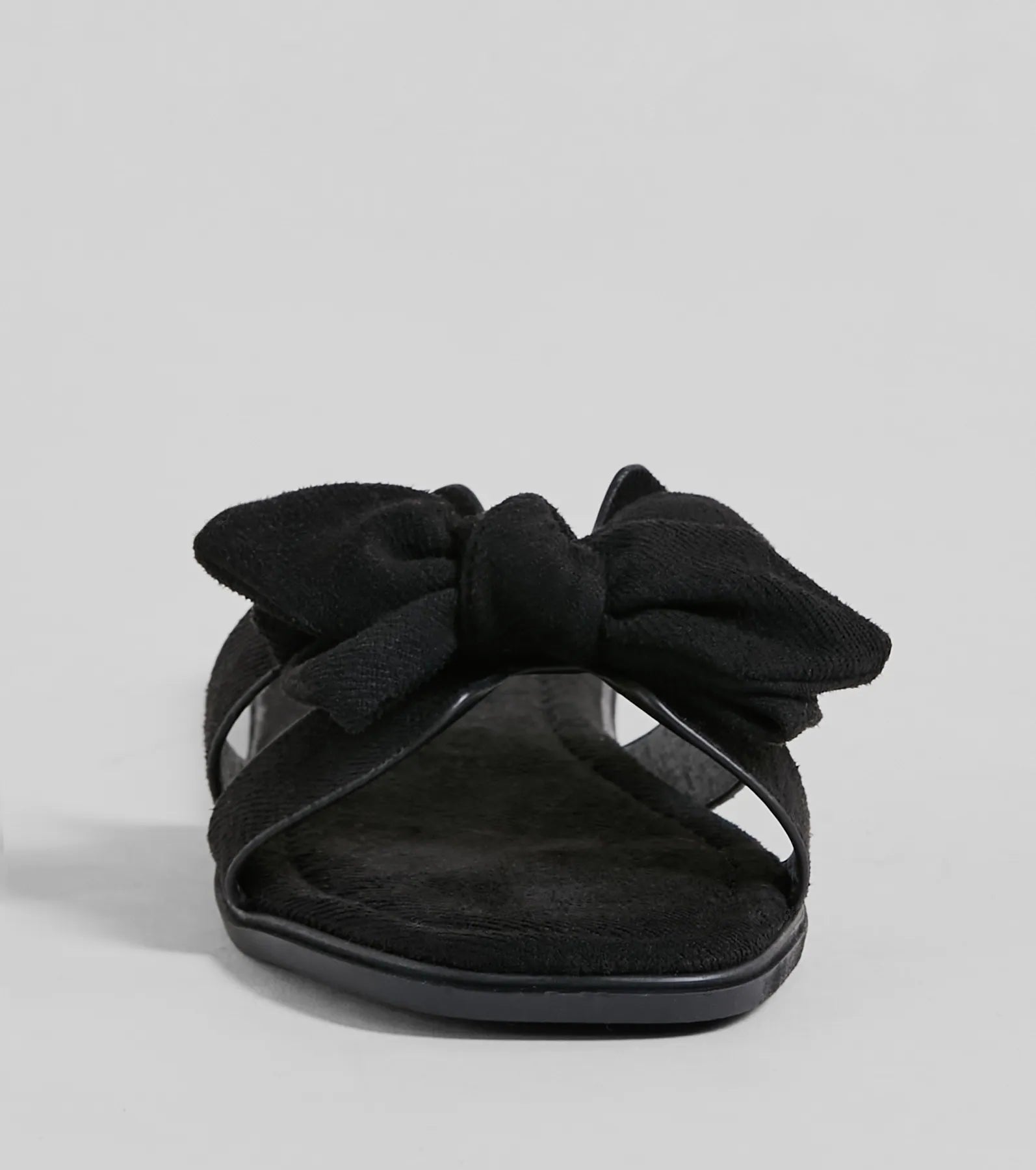 Tie The Knot Bow Strap Flat Sandals