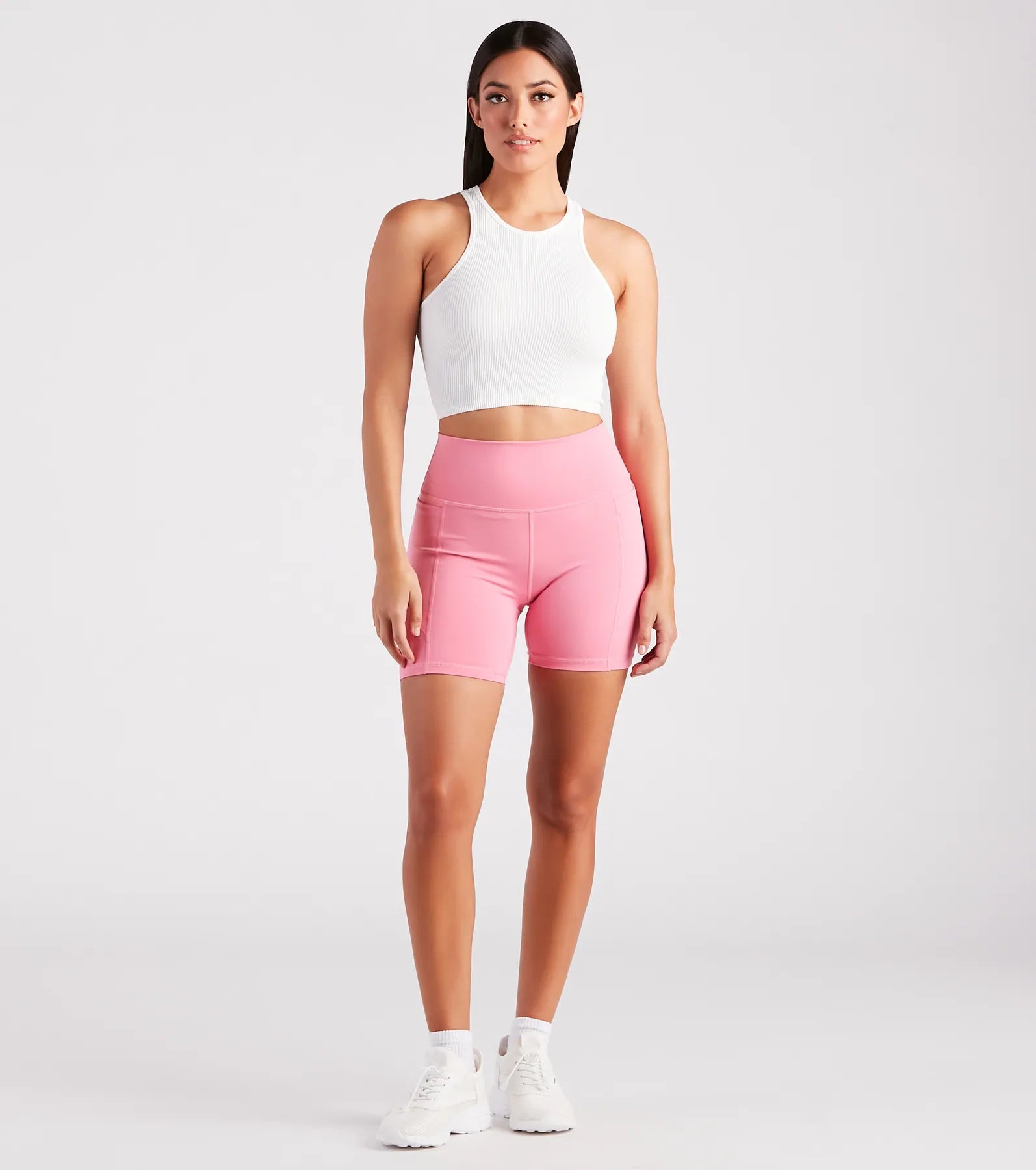 Keep It Casual Seamless Halter Tank Top