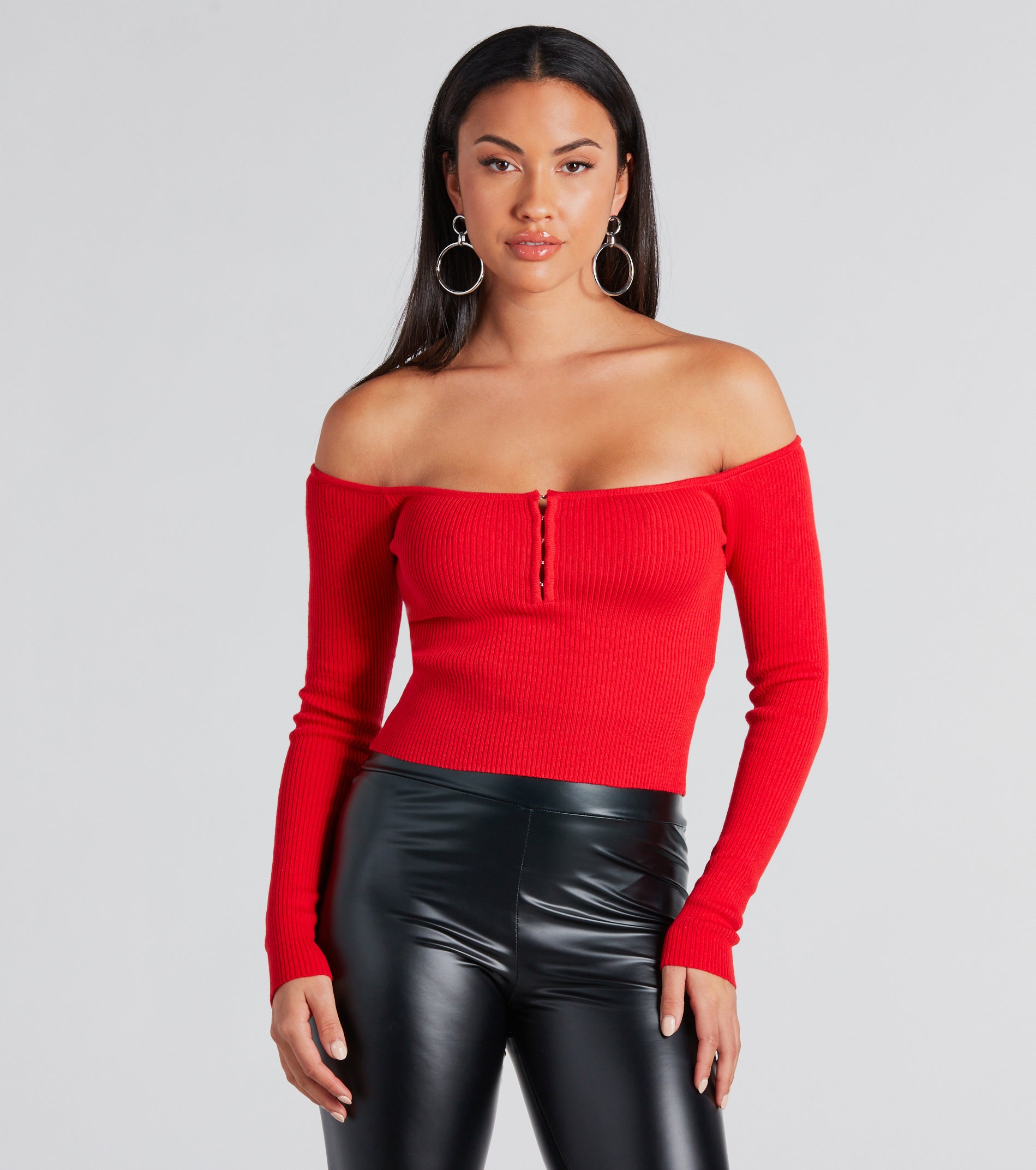 Trendy Upgrade Off-The-Shoulder Crop Top