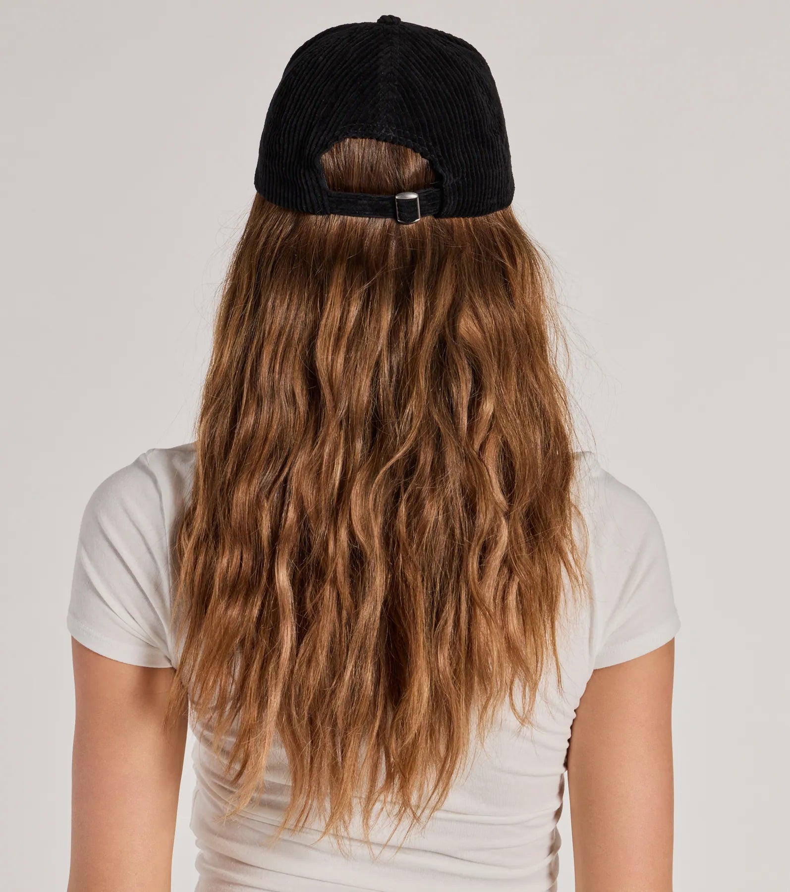 Sporty Luxe Corduroy Baseball Cap