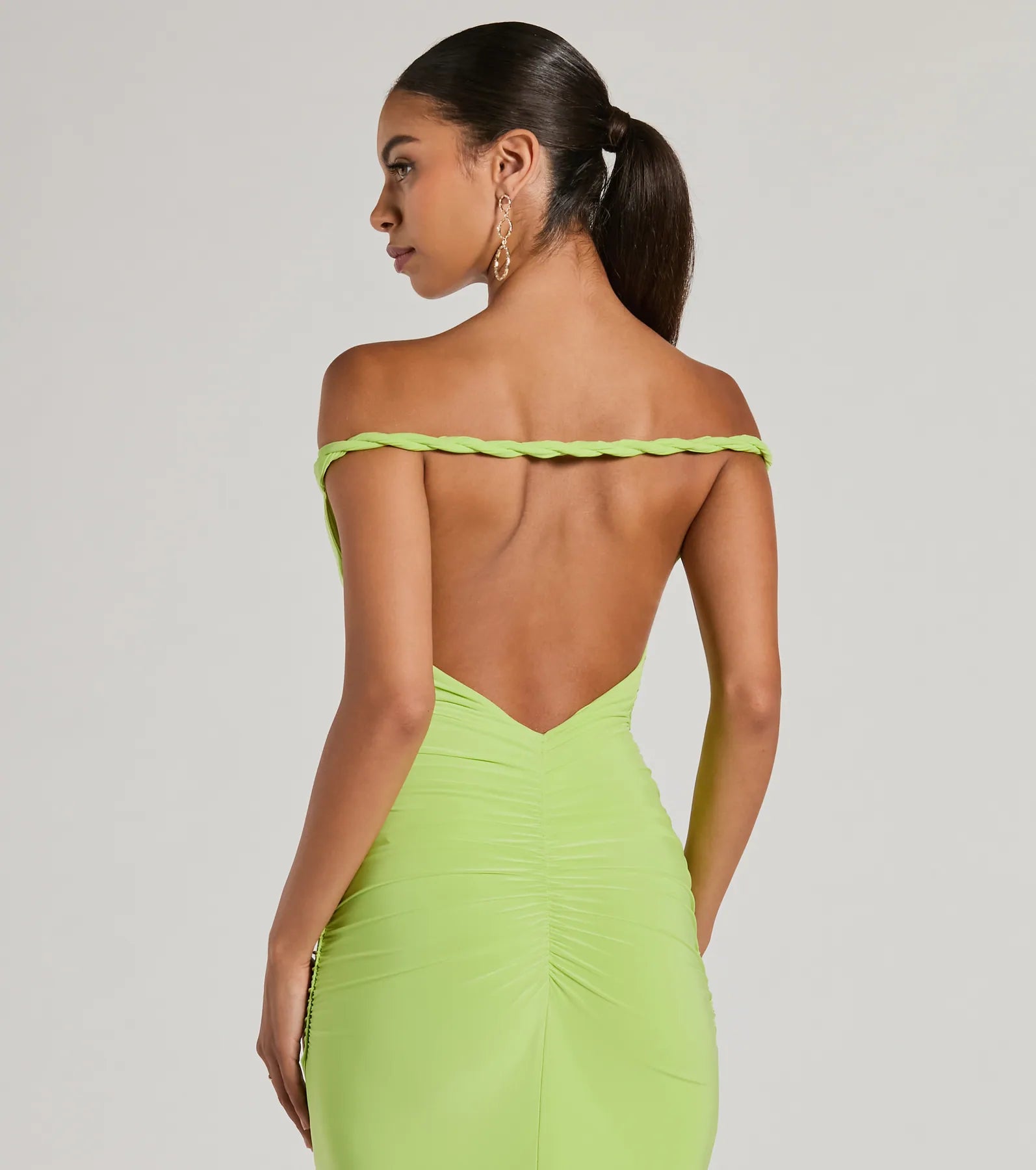 Tricks Of The Trade Convertible Bodycon Midi Dress