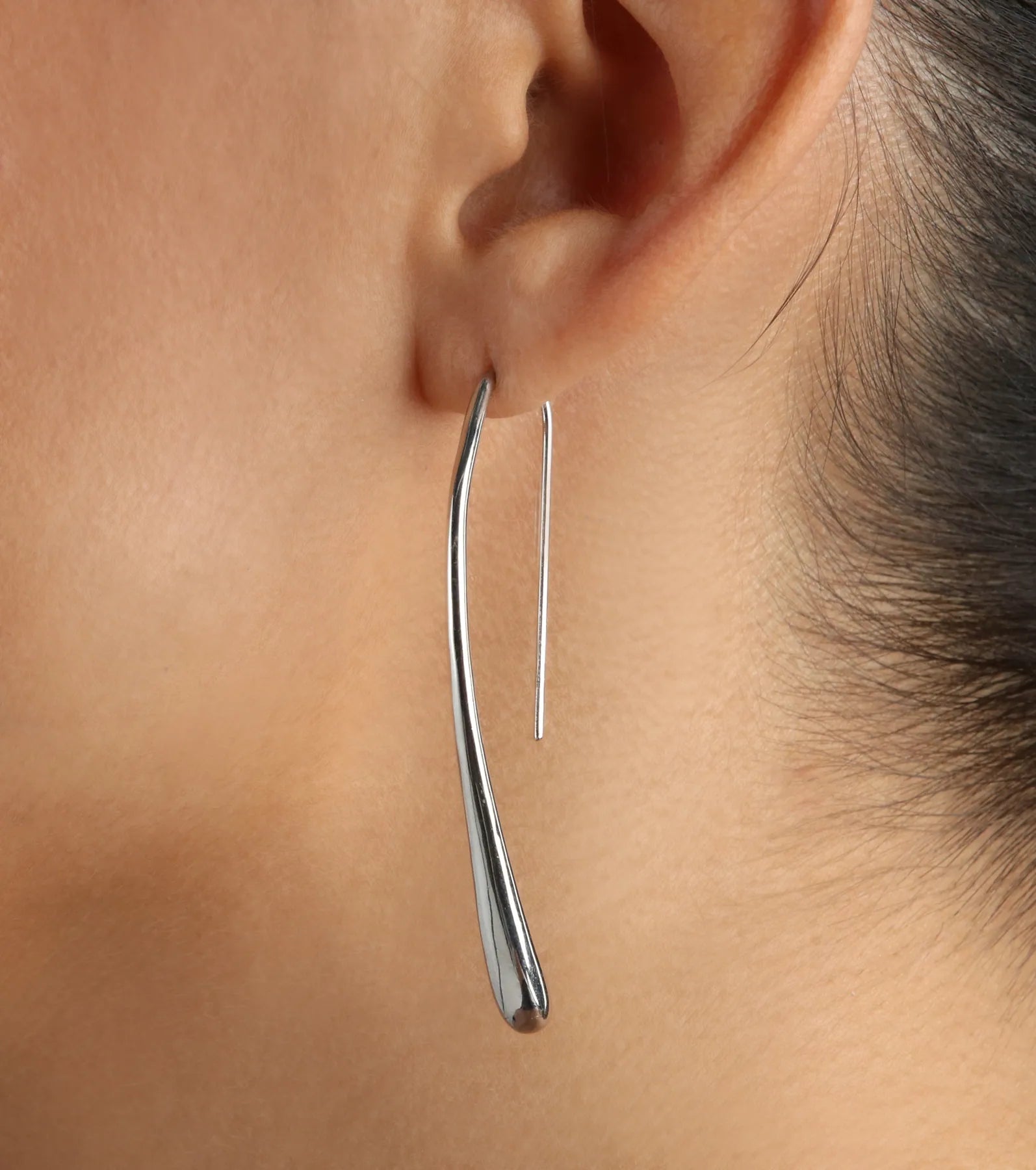 Modern Glamour Thin Threader Earrings