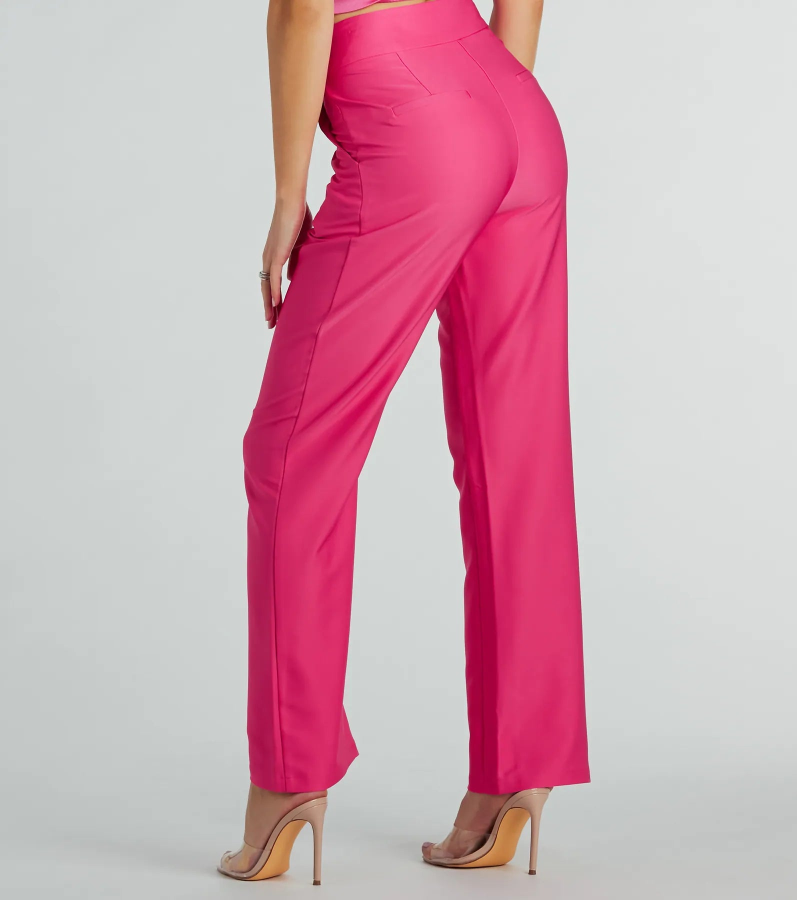 Sophisticated Moment Straight Leg Trouser Pants