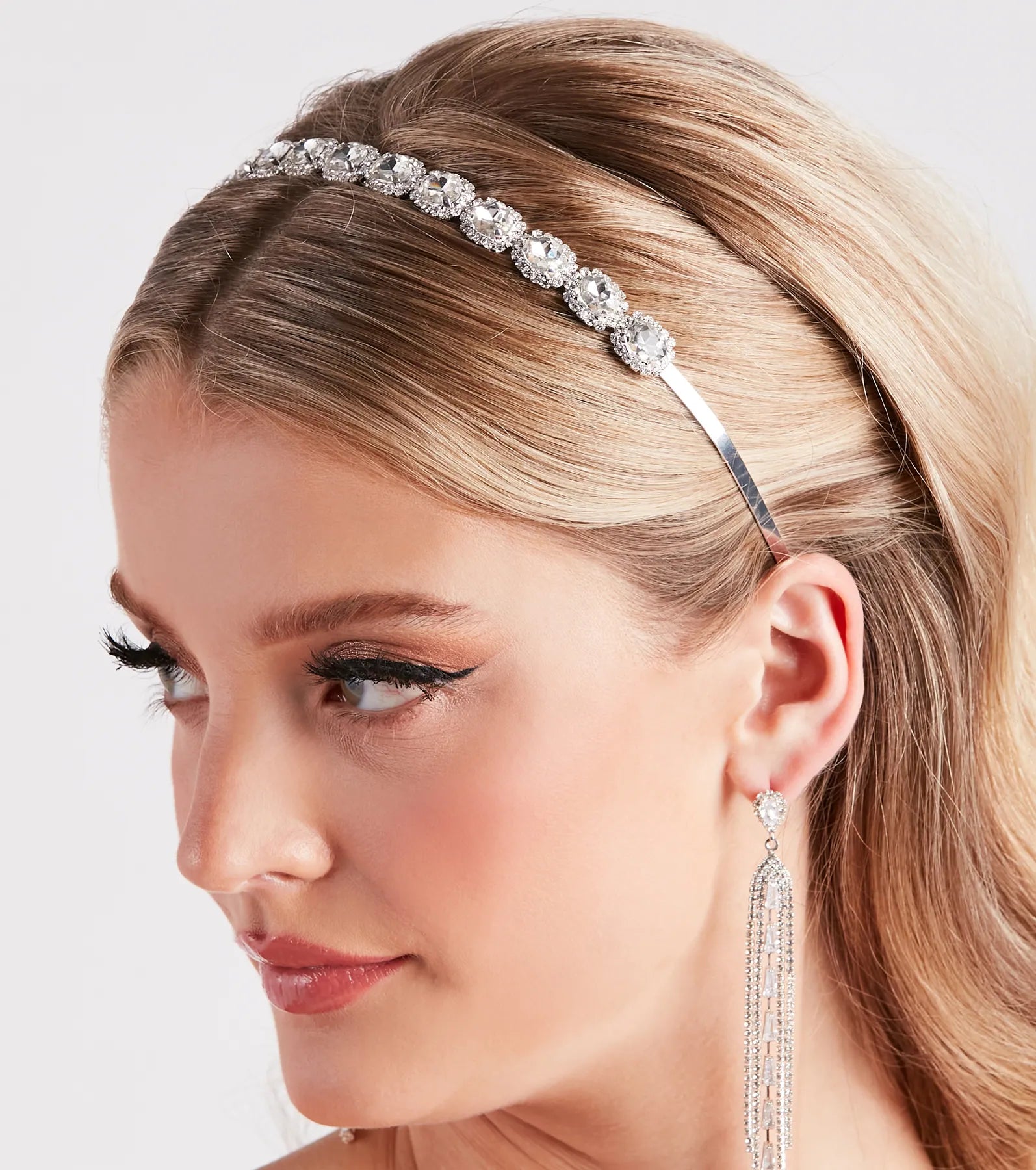 Totally Luxe Rhinestone Embellished Headband