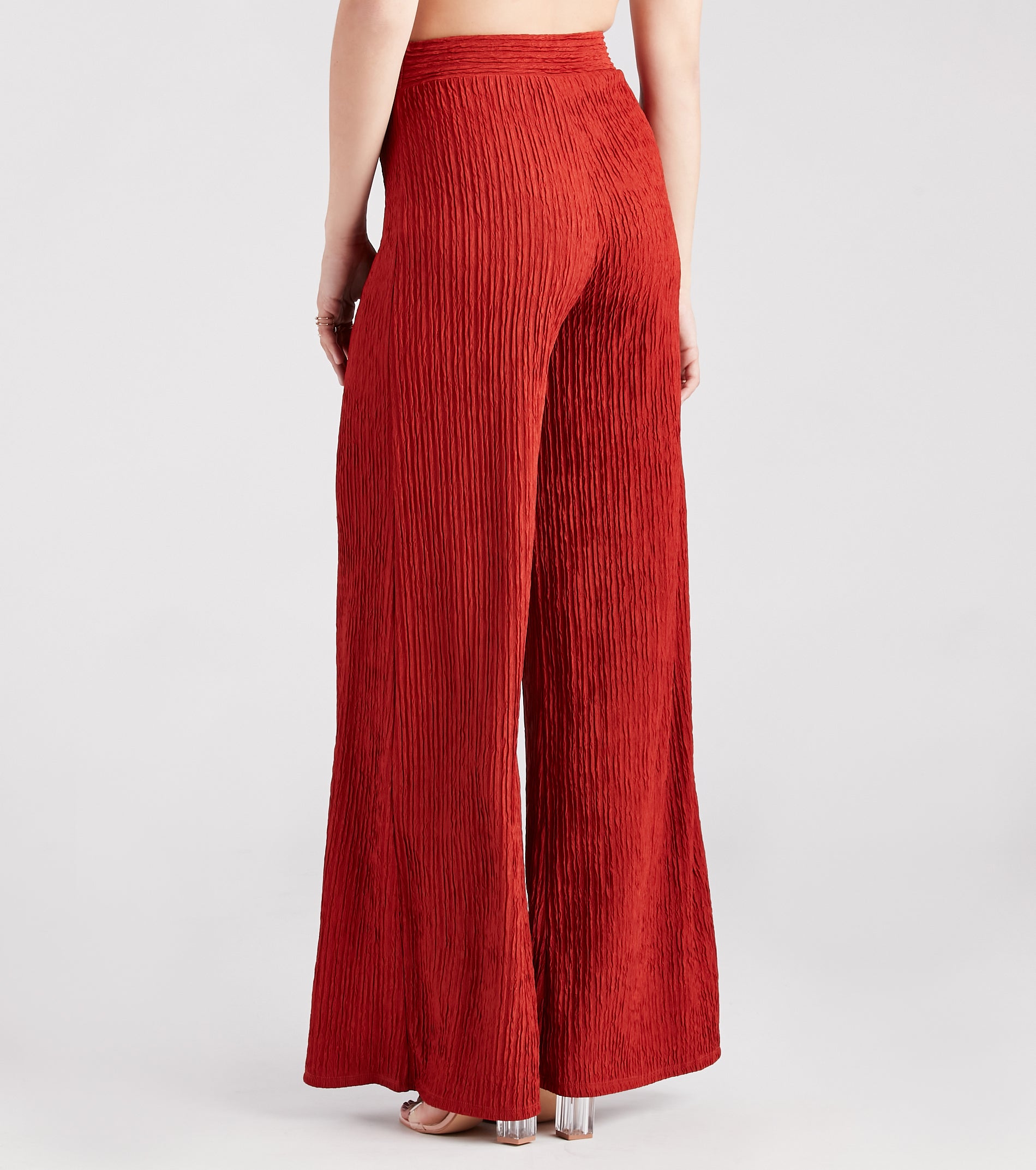 Go With The Flow High-Rise Wide-Leg Pants