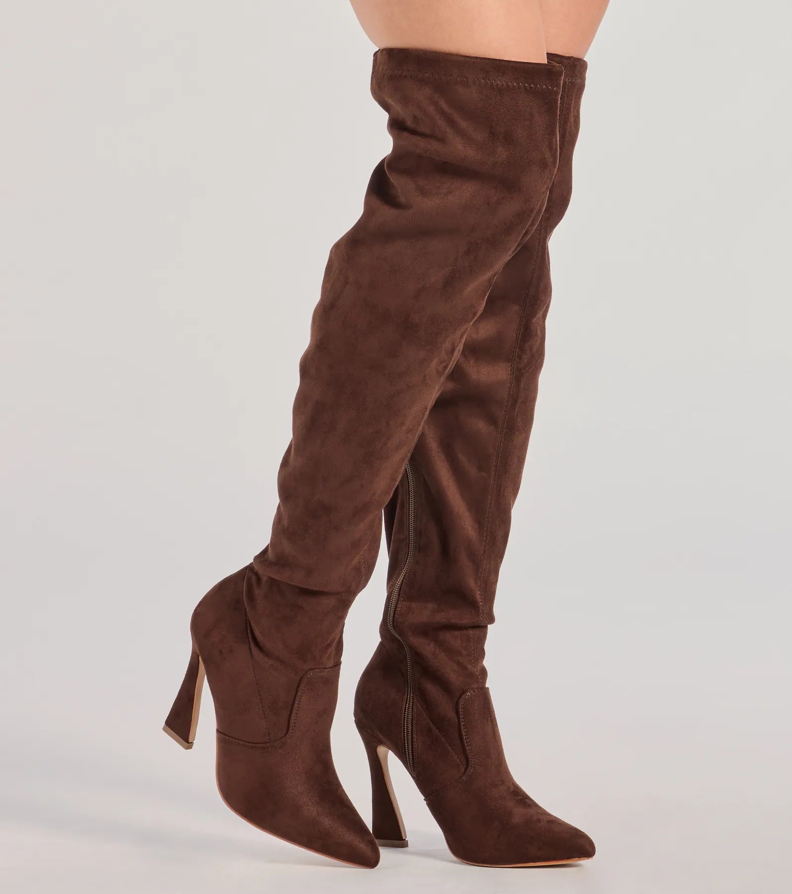 Stylish Moves Over-The-Knee Stiletto Boots