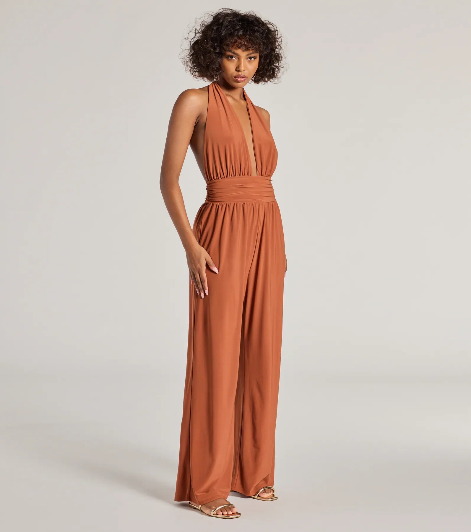 Raise The Bar Wide-Leg Jumpsuit