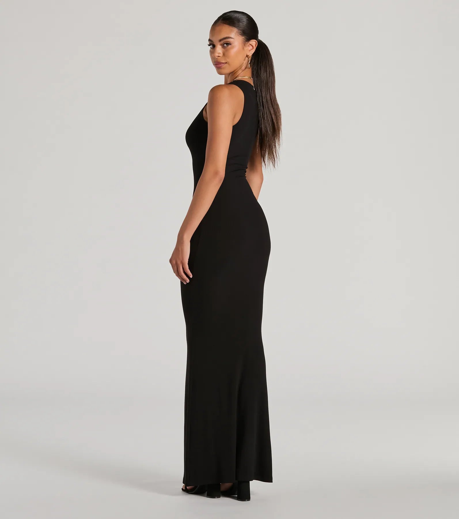 Laid Back Fave Crew Neck Tank Maxi Dress