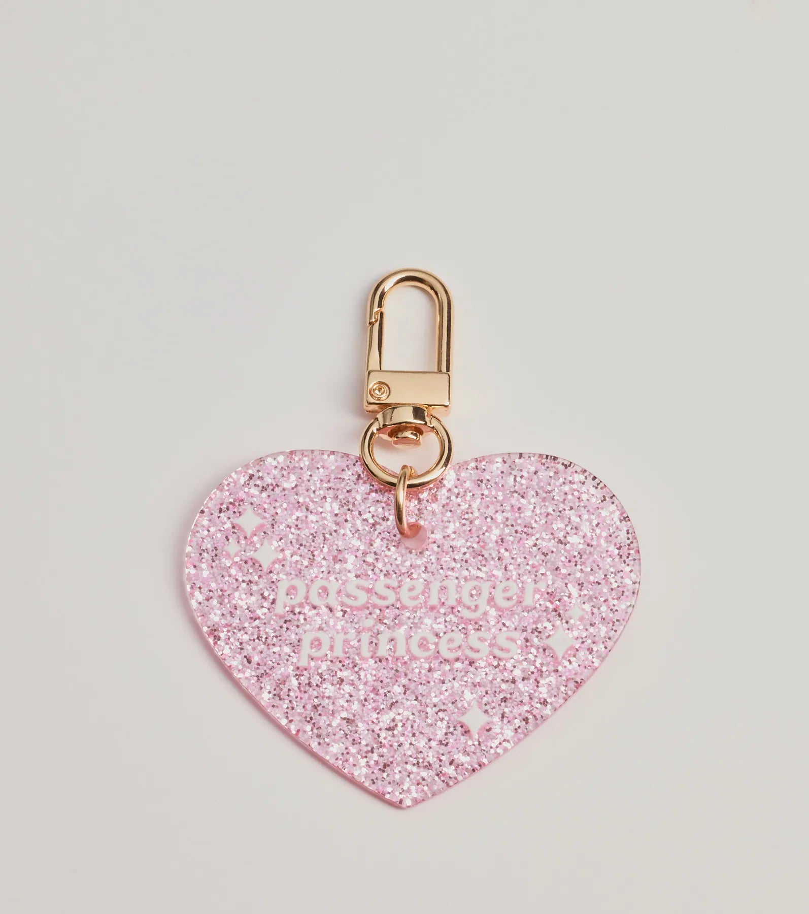 Passenger Princess Heart Bag Charm