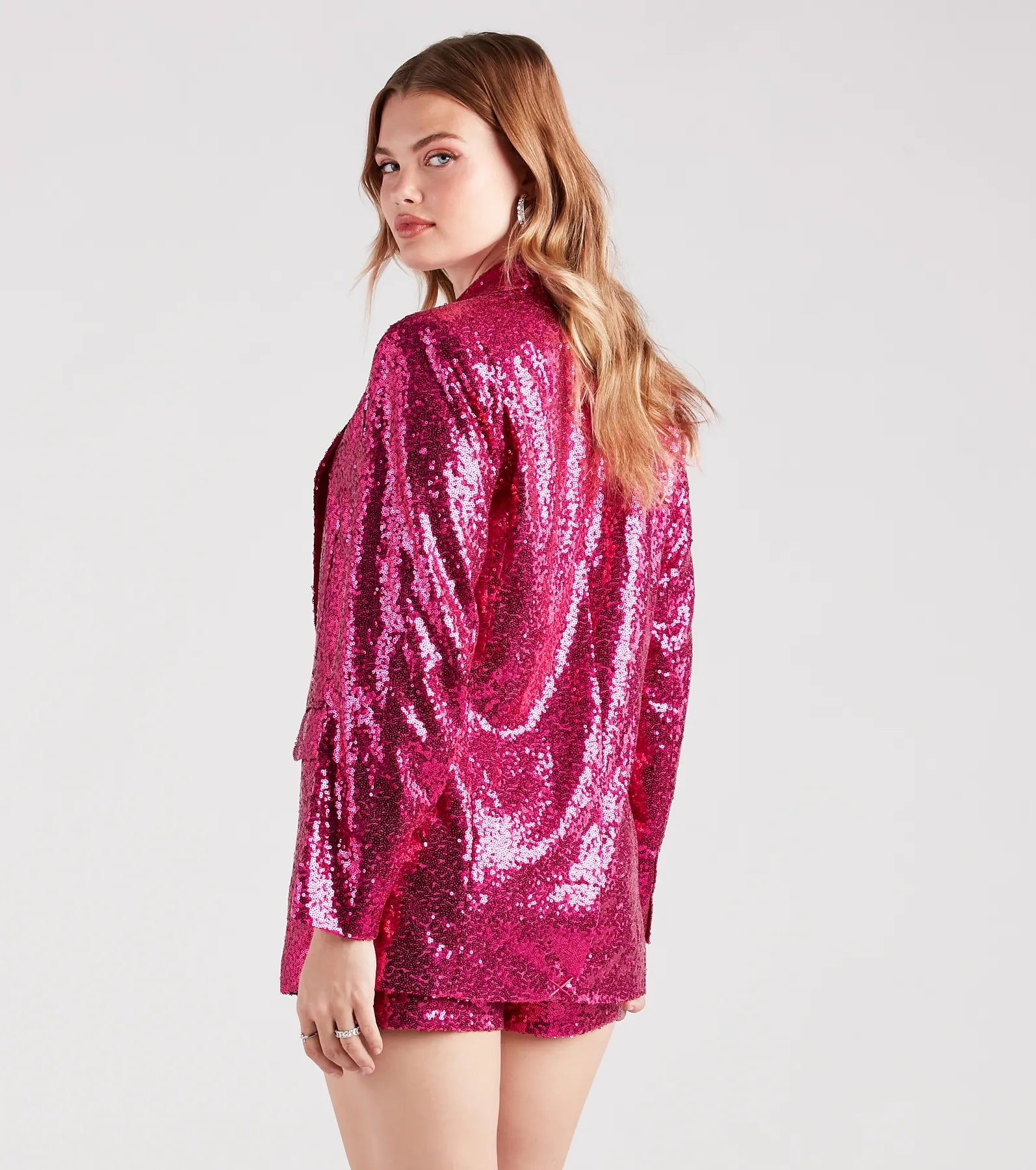 Made For The Glamour Sequin Blazer