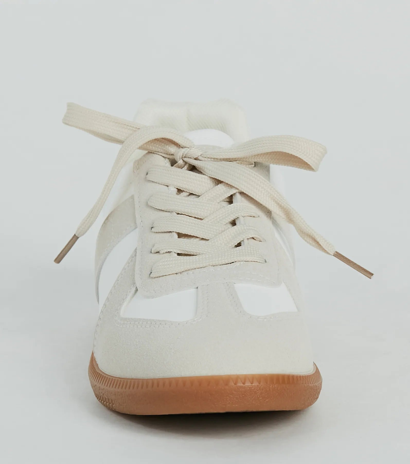 Casual Stand Out Faux Leather Suede Sneakers