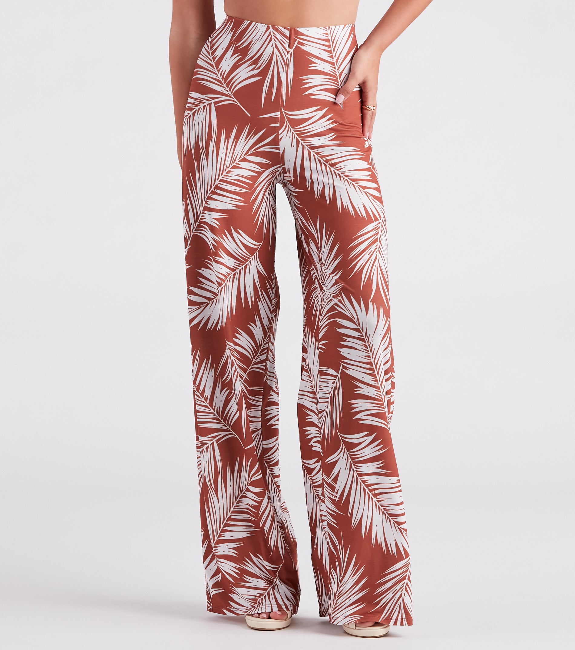 Island Girl High Rise Wide Leg Pants