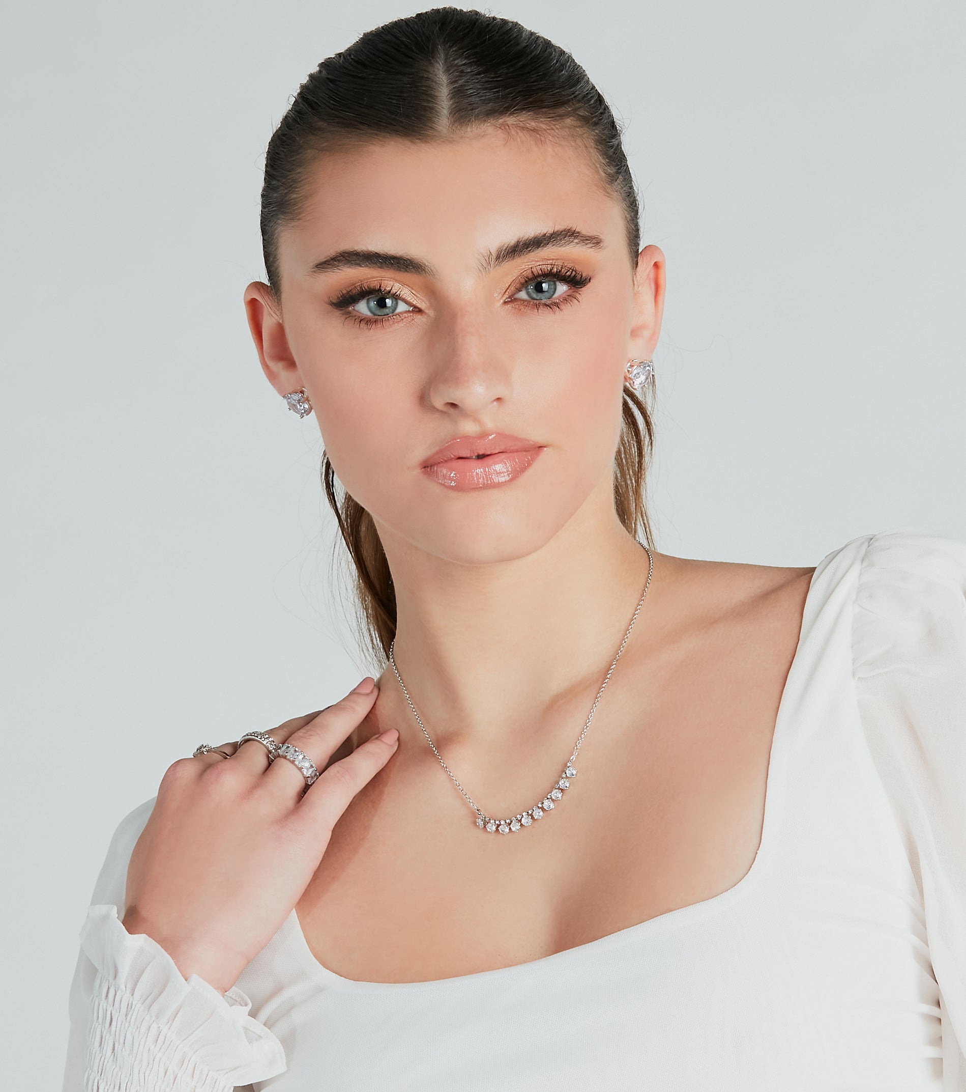 Always Luxe Dainty Cubic Zirconia Necklace