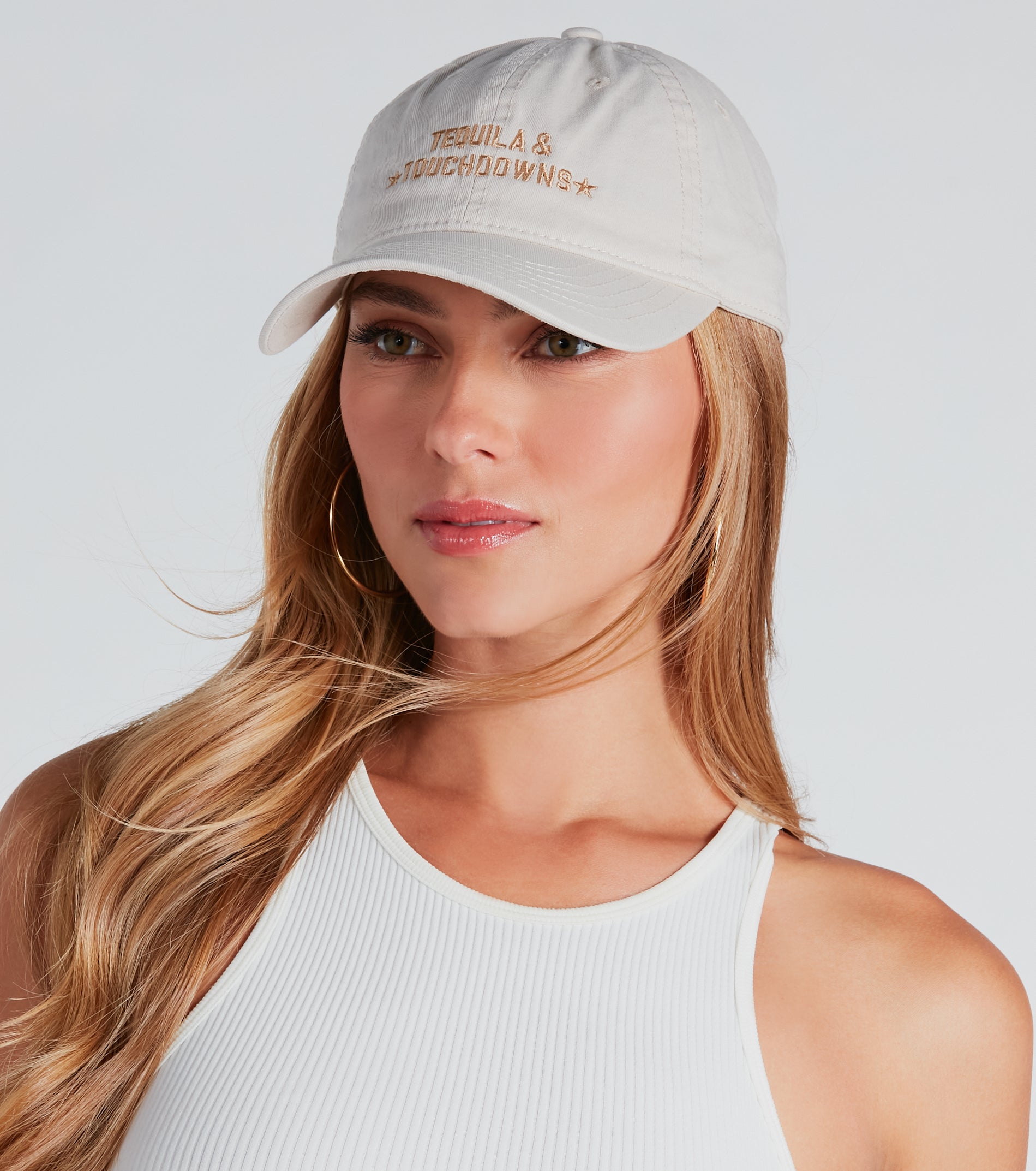 Tequila And Touchdowns Baseball Cap