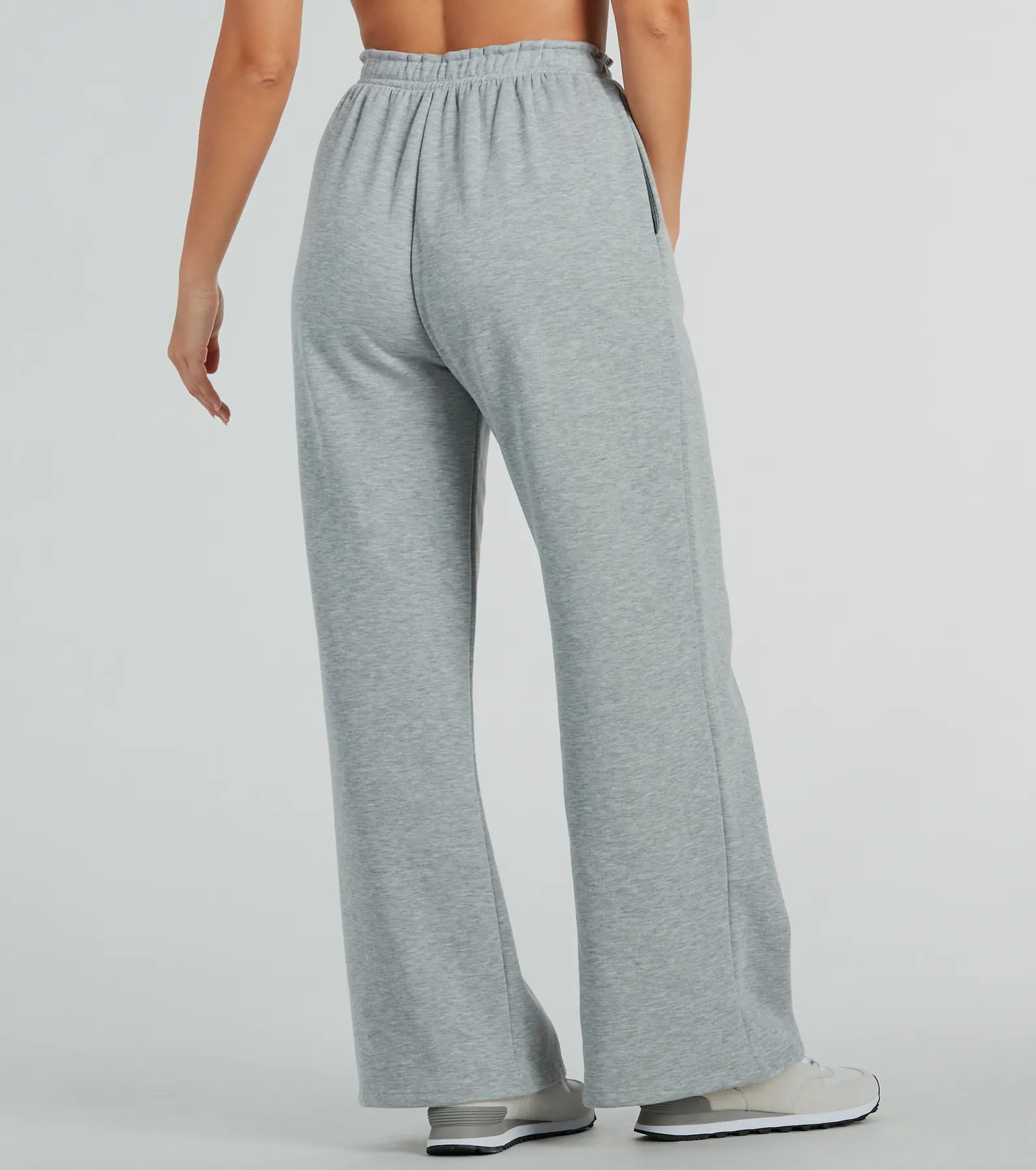 On Point Cutie Wide-Leg Fleece Sweatpants