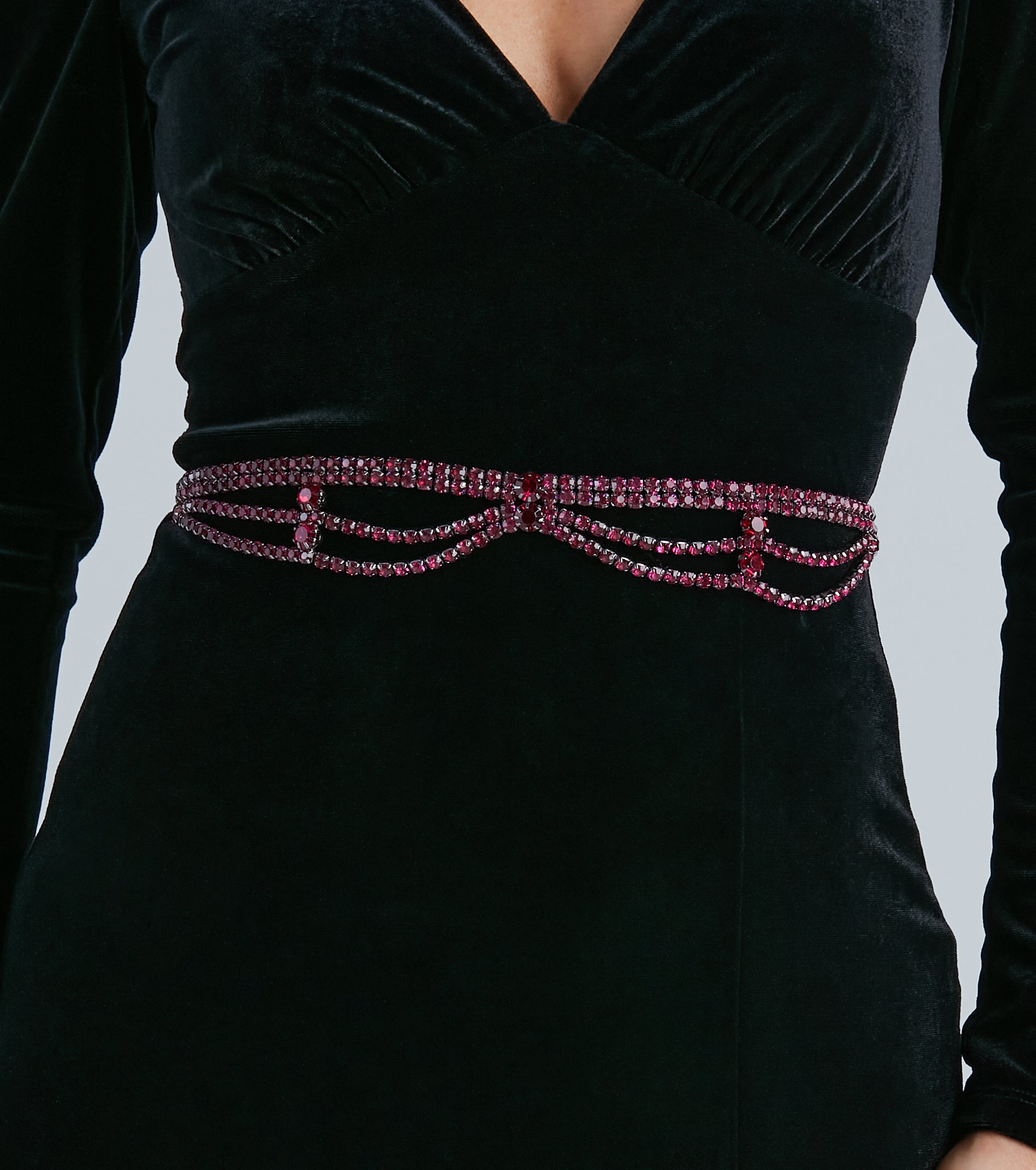 Rare Sparkle Gemstone Chain Belt