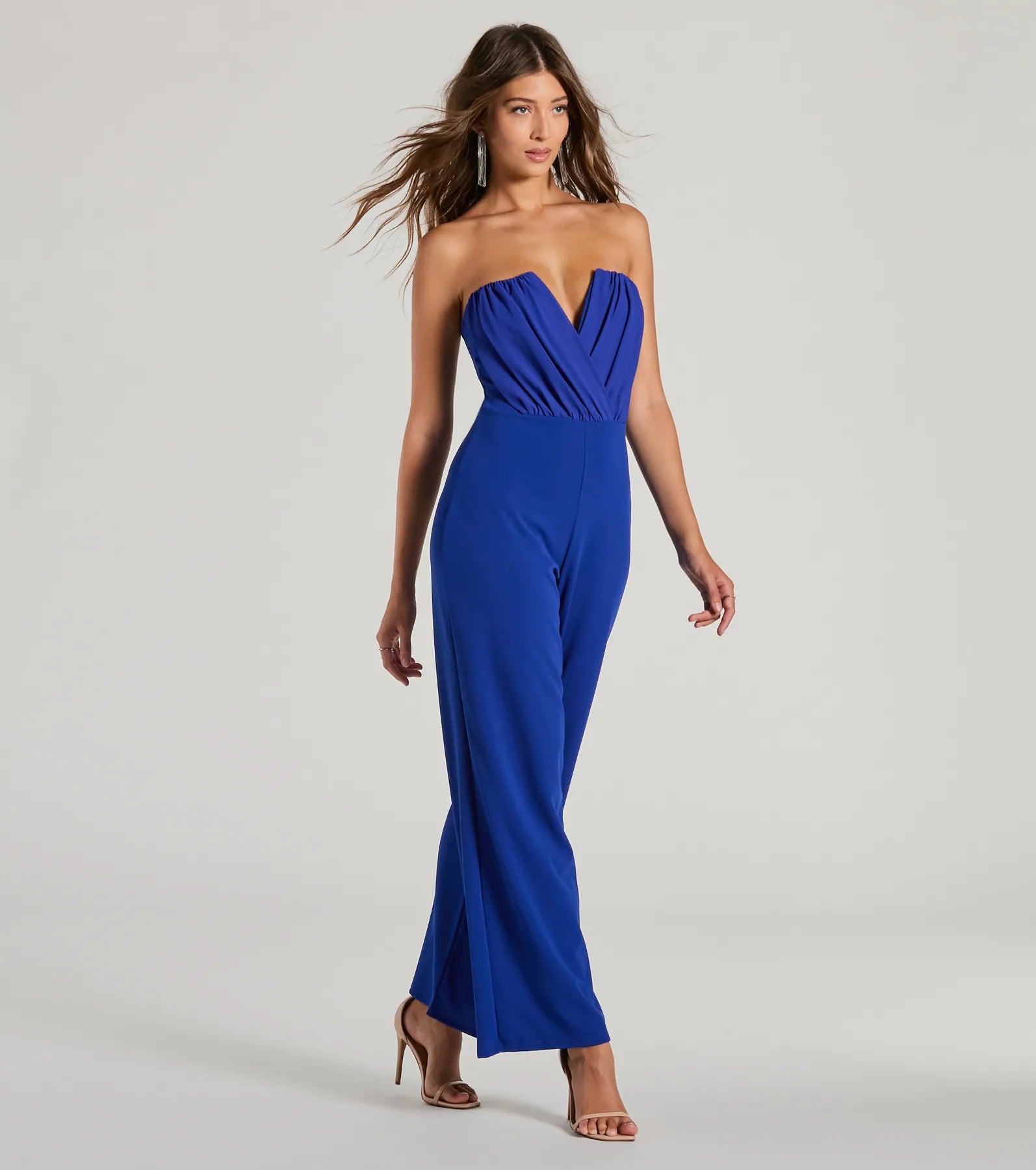 Such A Chic Vibe Strapless Jumpsuit