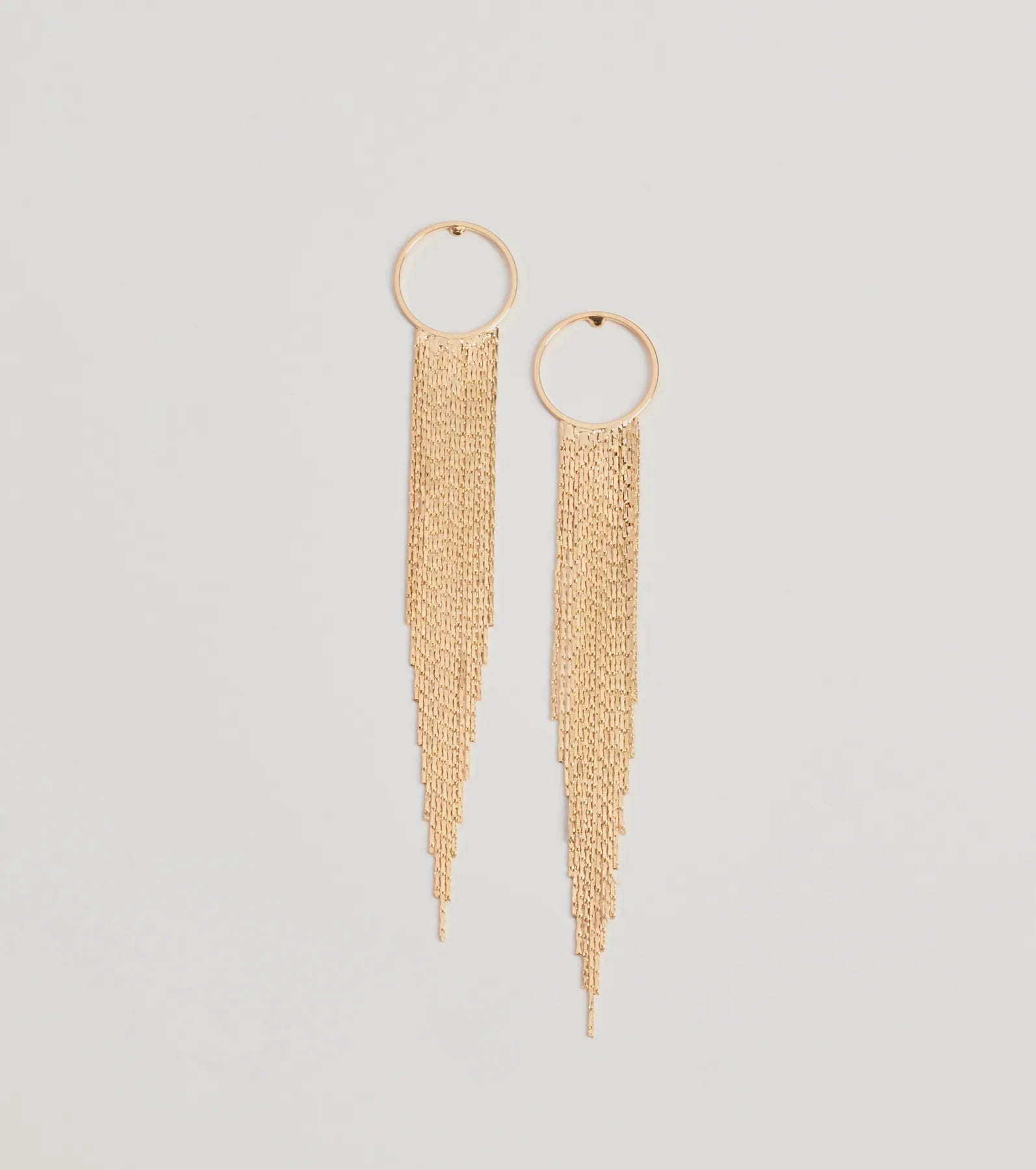 Elevated Glam Fringe Earrings