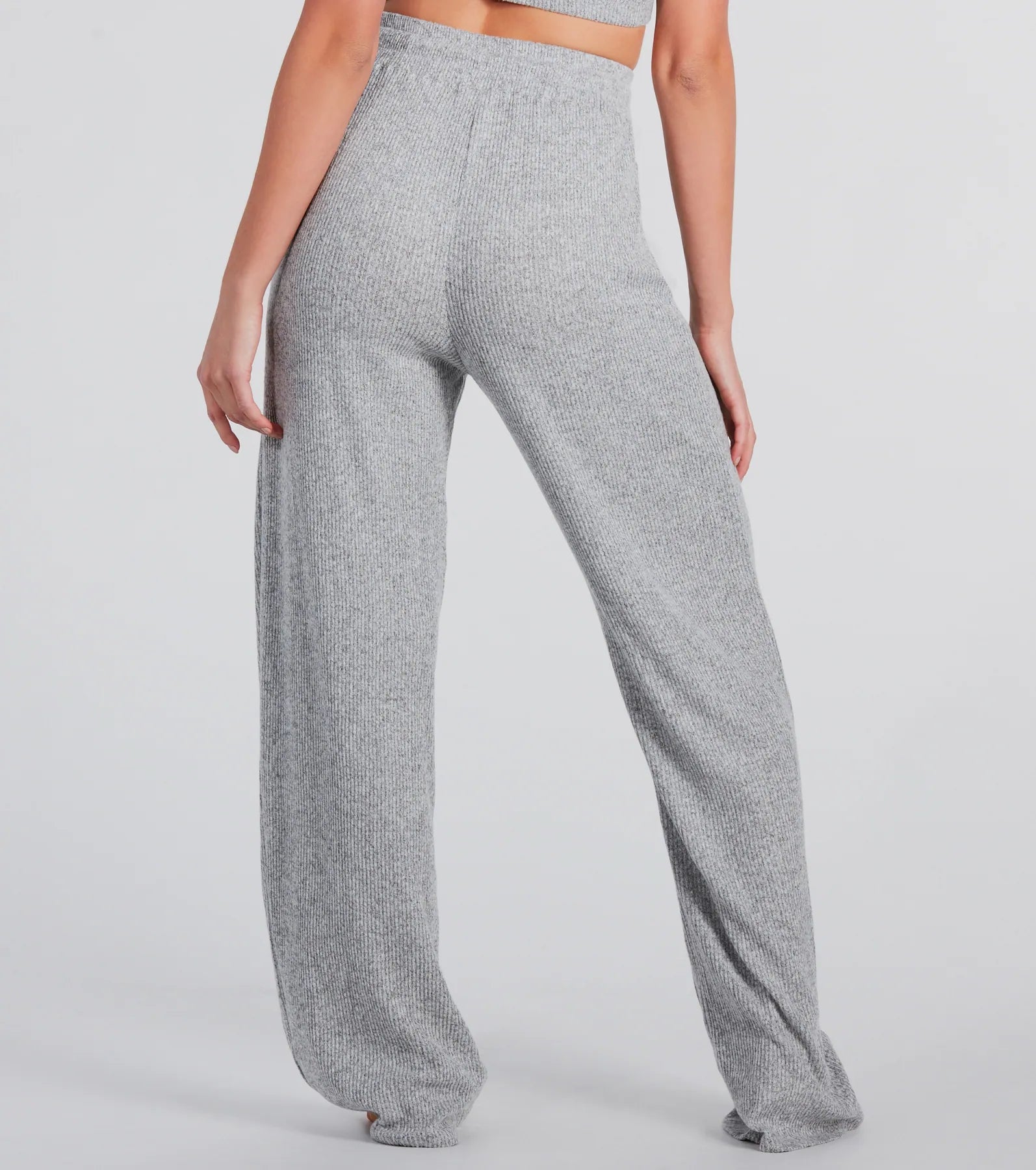 Feeling Bliss Rib Knit Pajama Pants