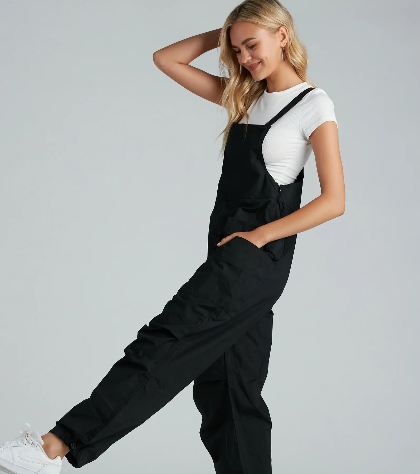 Effortless Done-In-One Parachute Cargo Overalls