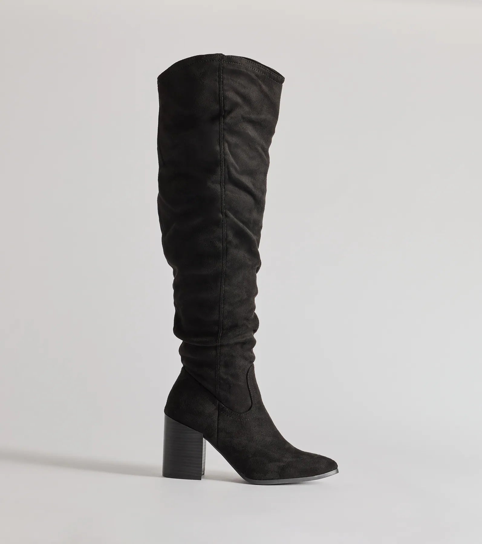 Fab Slouched Over-The-Knee Boots