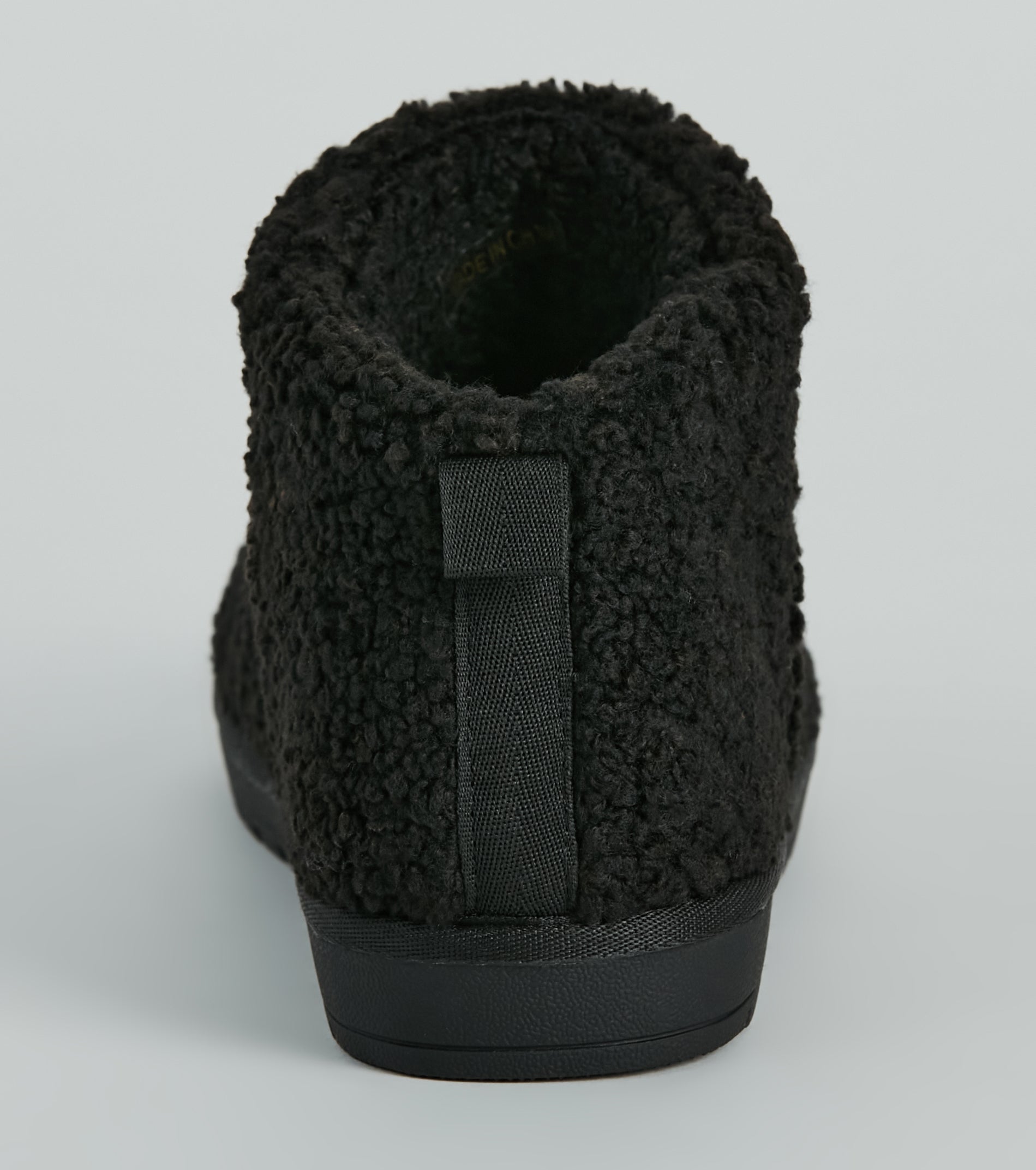 Plush Comfort Faux Sherpa Booties