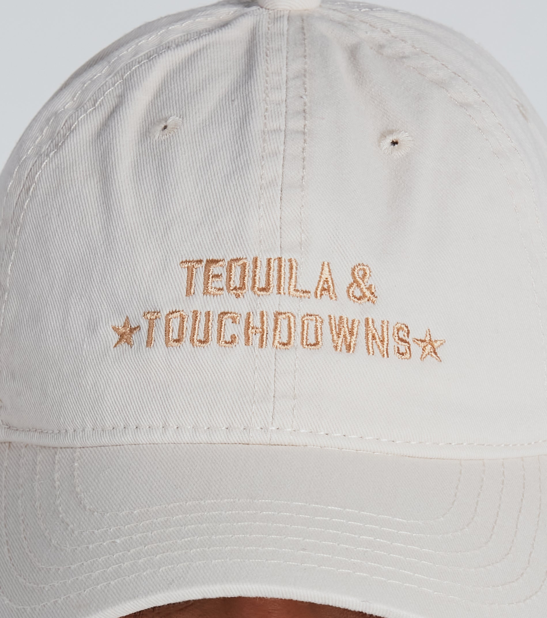 Tequila And Touchdowns Baseball Cap