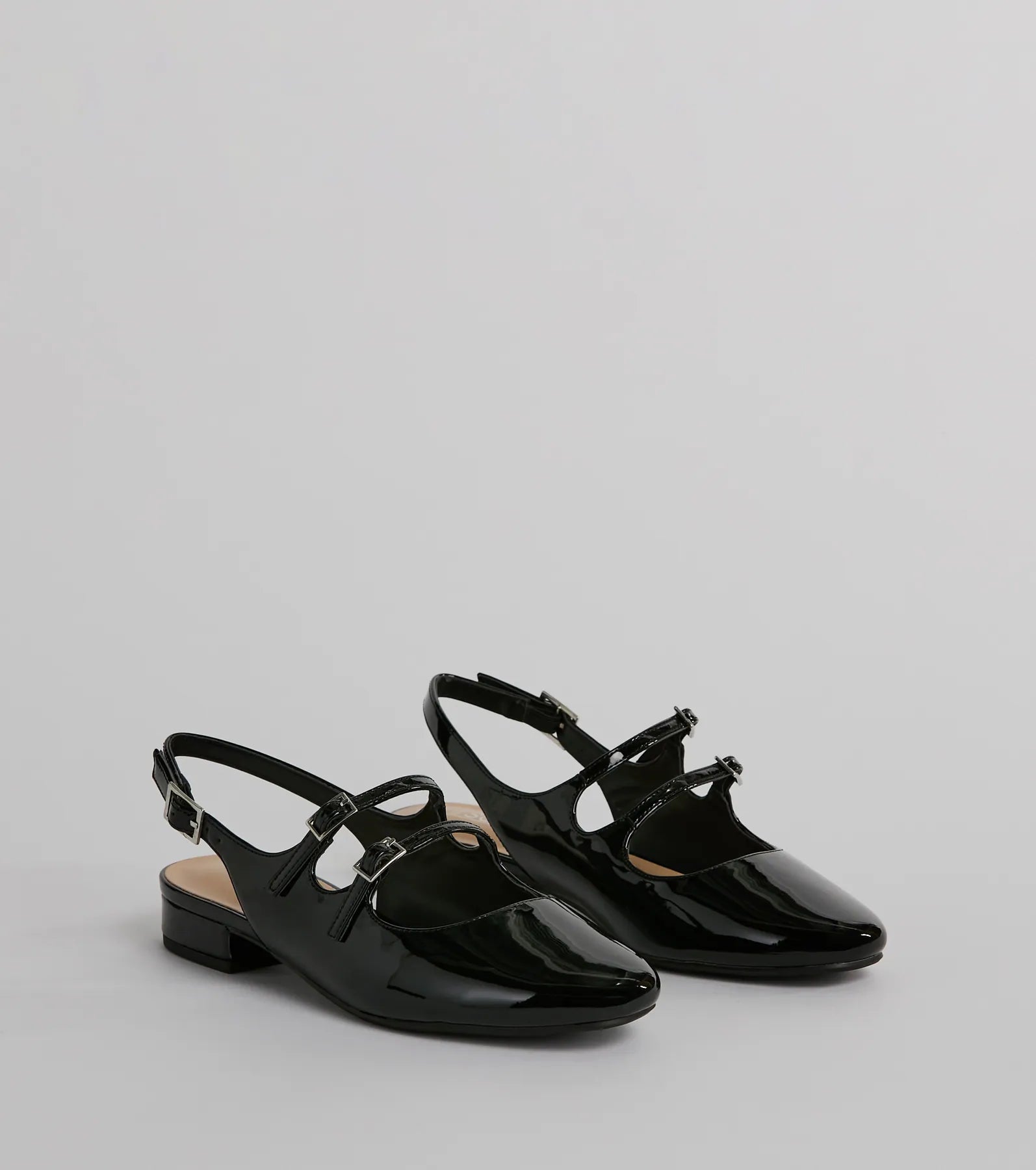 The Everyday Sling Back Patent Leather Flats