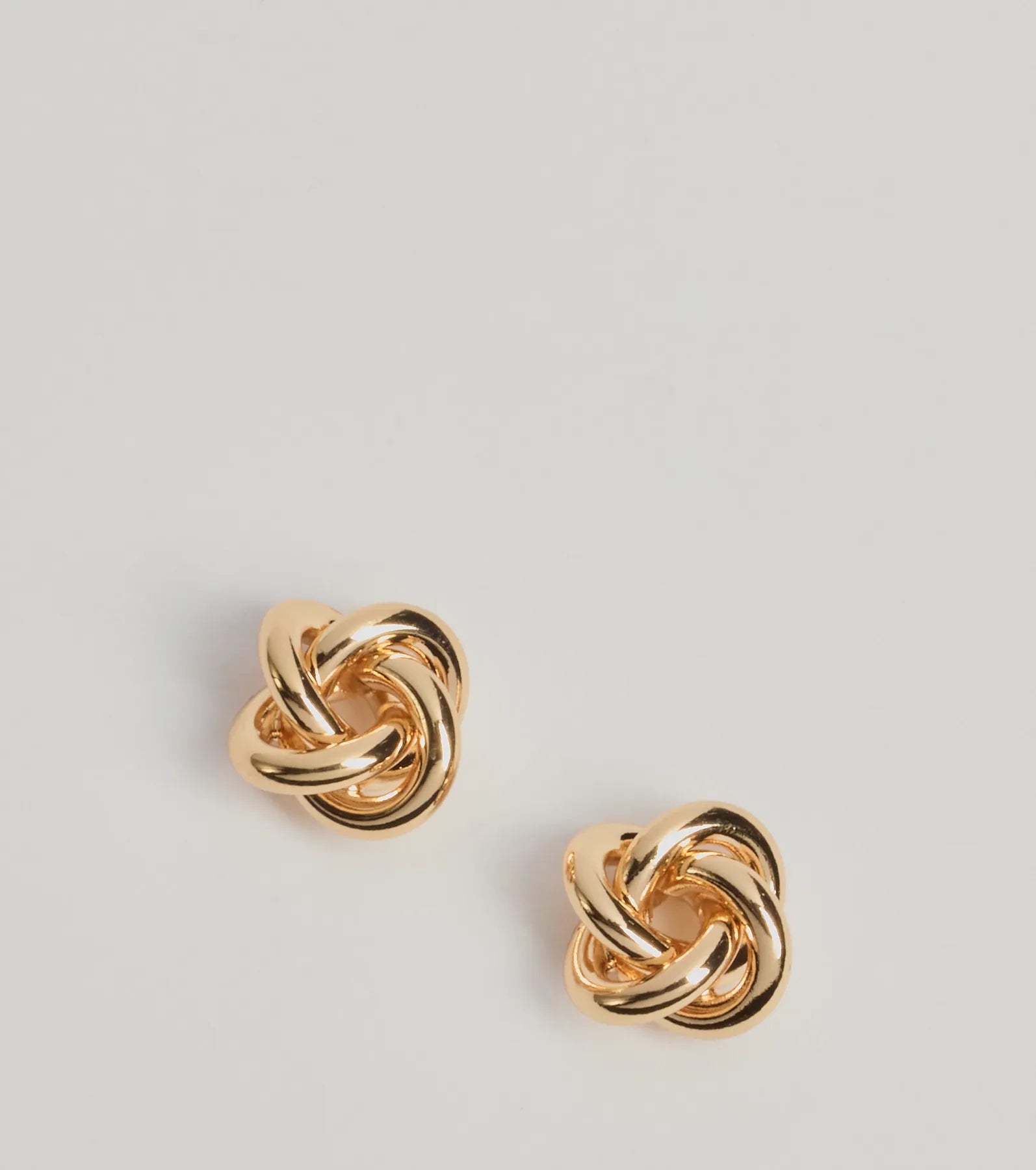 Chic Knot Stud Earrings