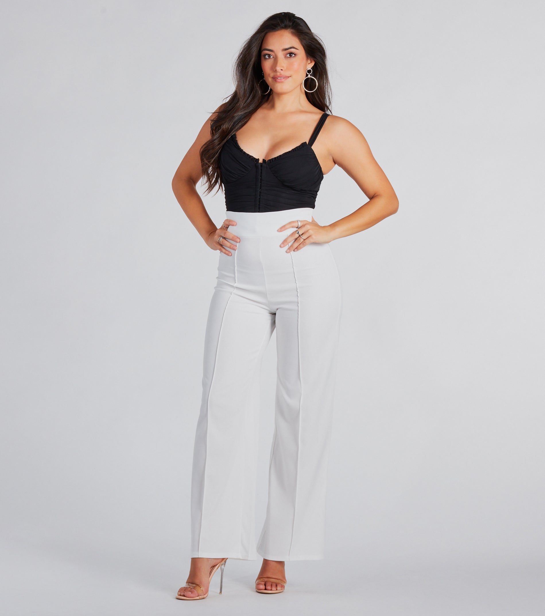 Looking Chic High Waist Wide-Leg Pants