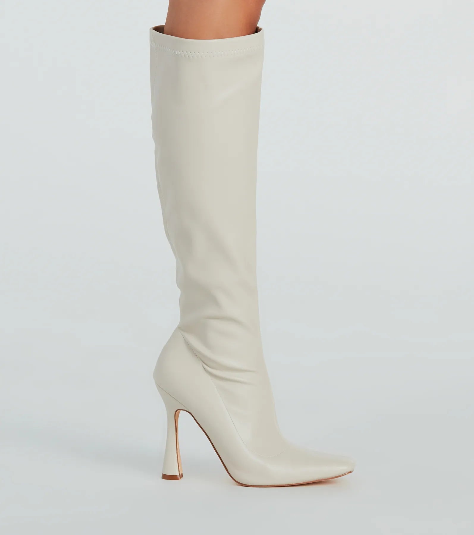 Perfect Day Faux Leather Under-The-Knee Boots