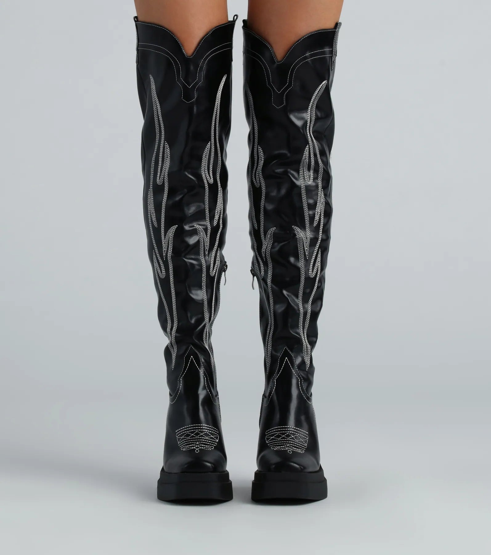 That Western Heat Cowboy Thigh-High Boots