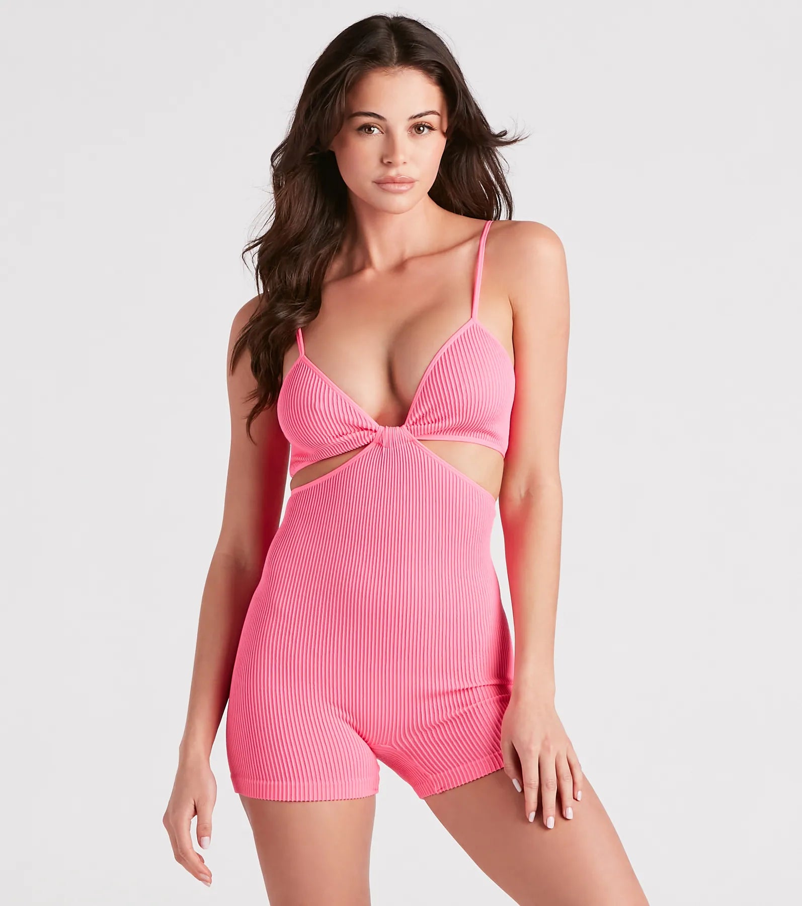 Sweet In Seamless Cutout Romper