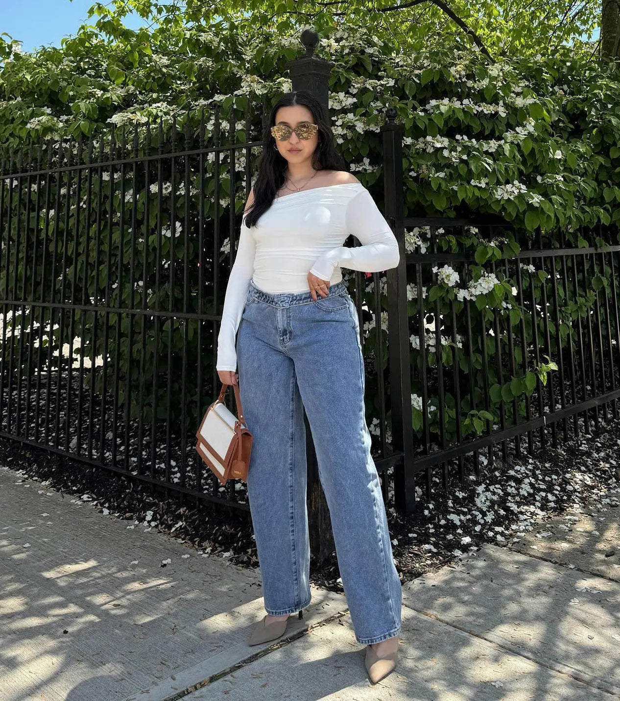 Looking Flawless Smooth Off-The-Shoulder Top