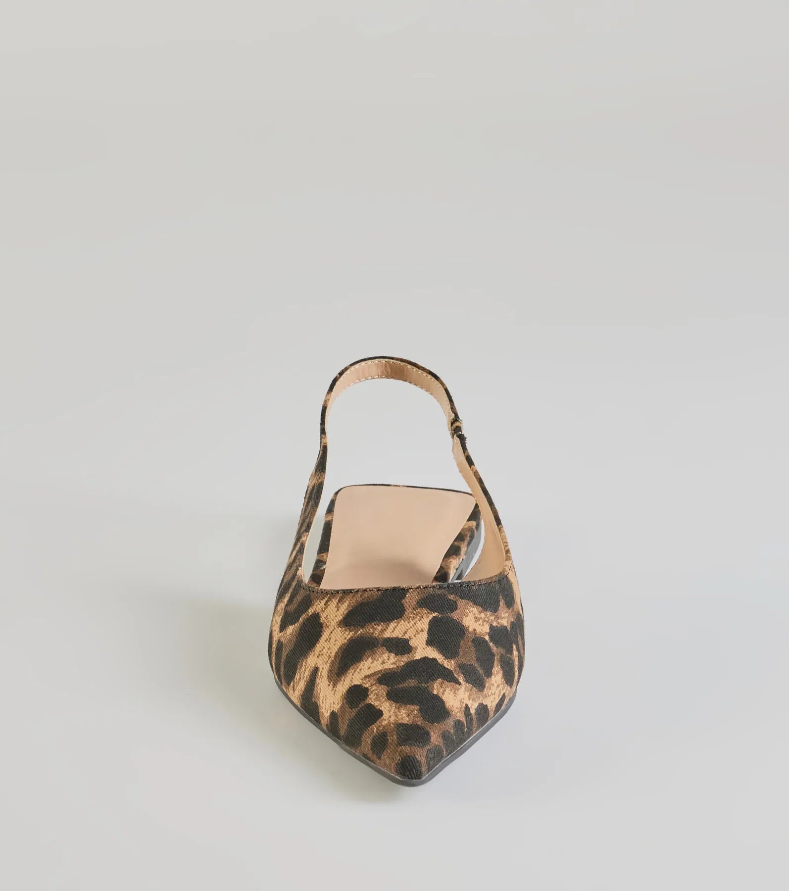 Untamed Chic Leopard Print Pointy Flats