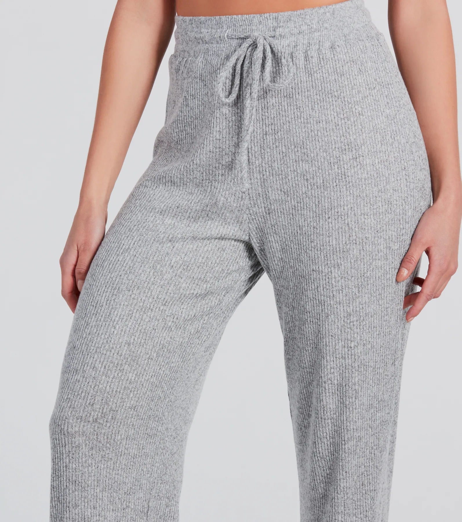 Feeling Bliss Rib Knit Pajama Pants