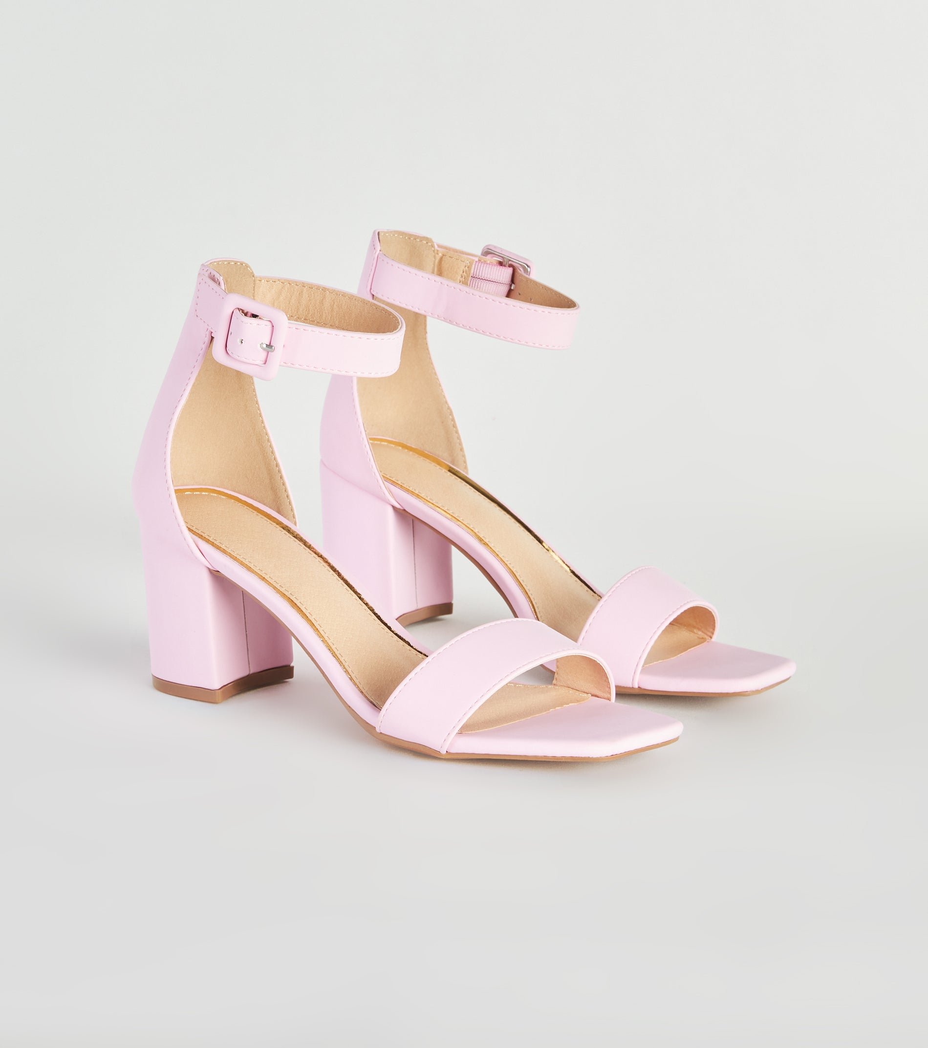 Stay Chic Low-Block Heels