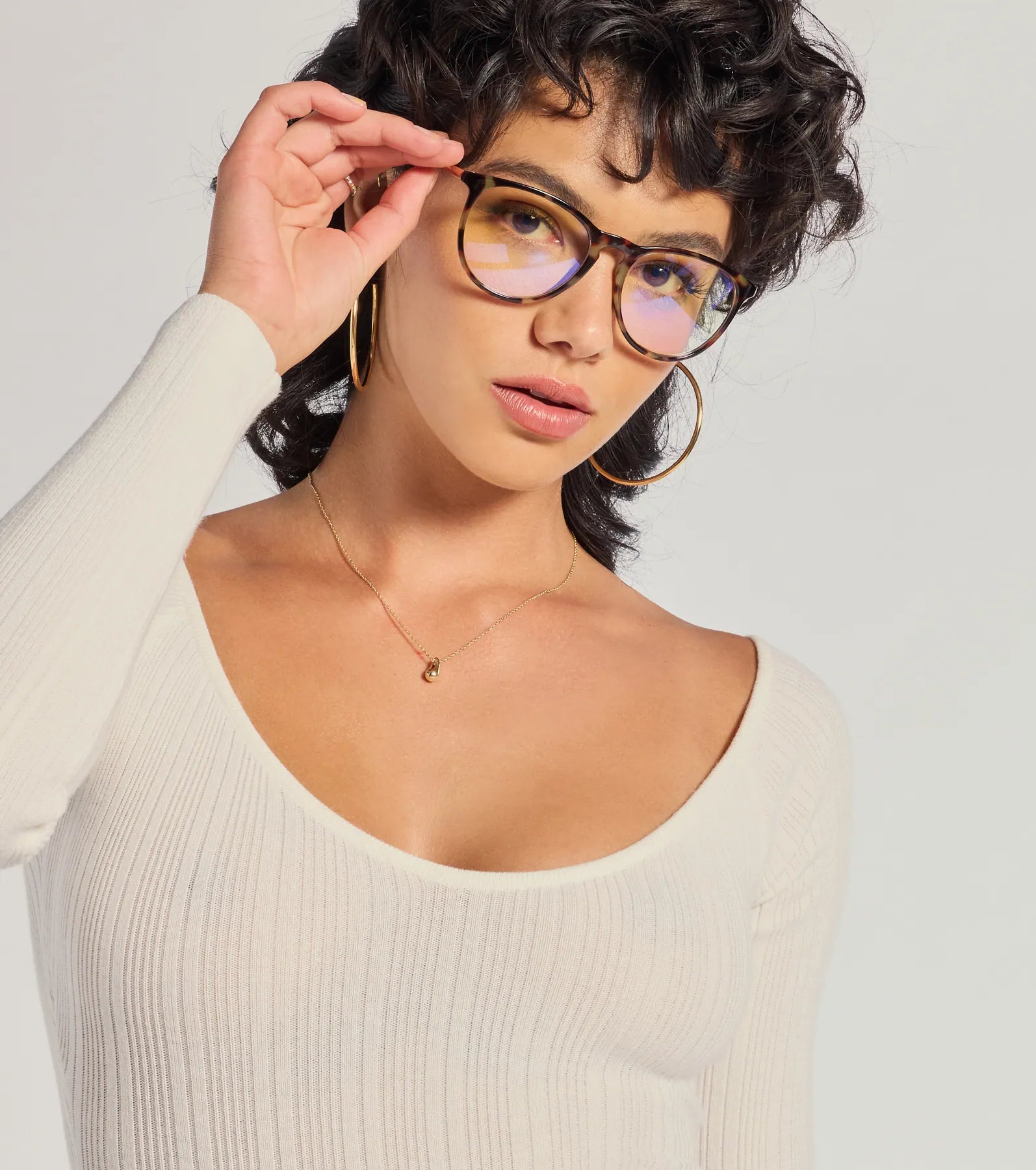 The Modern Tortoiseshell Blue Light Eyeglasses