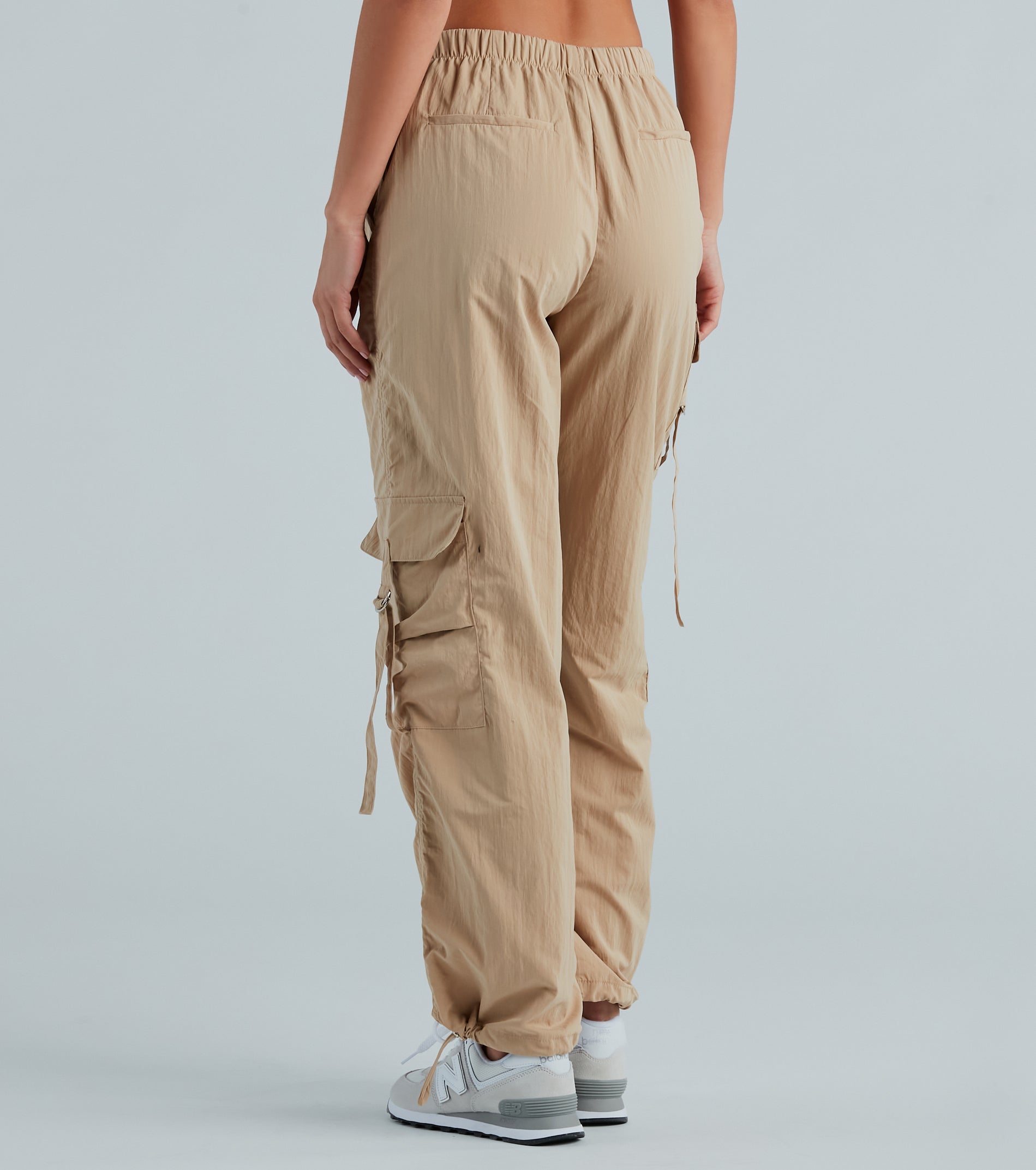 Effortless Edge Wide-Leg Cargo Pants