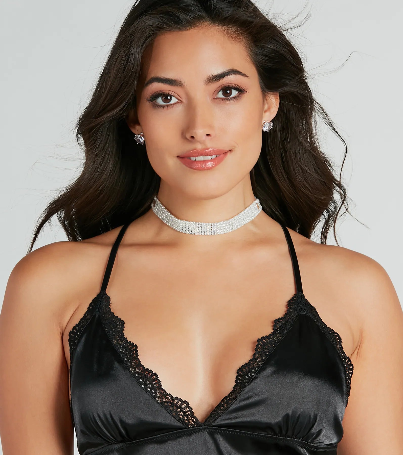 Ultimate Glamour Rhinestone Choker