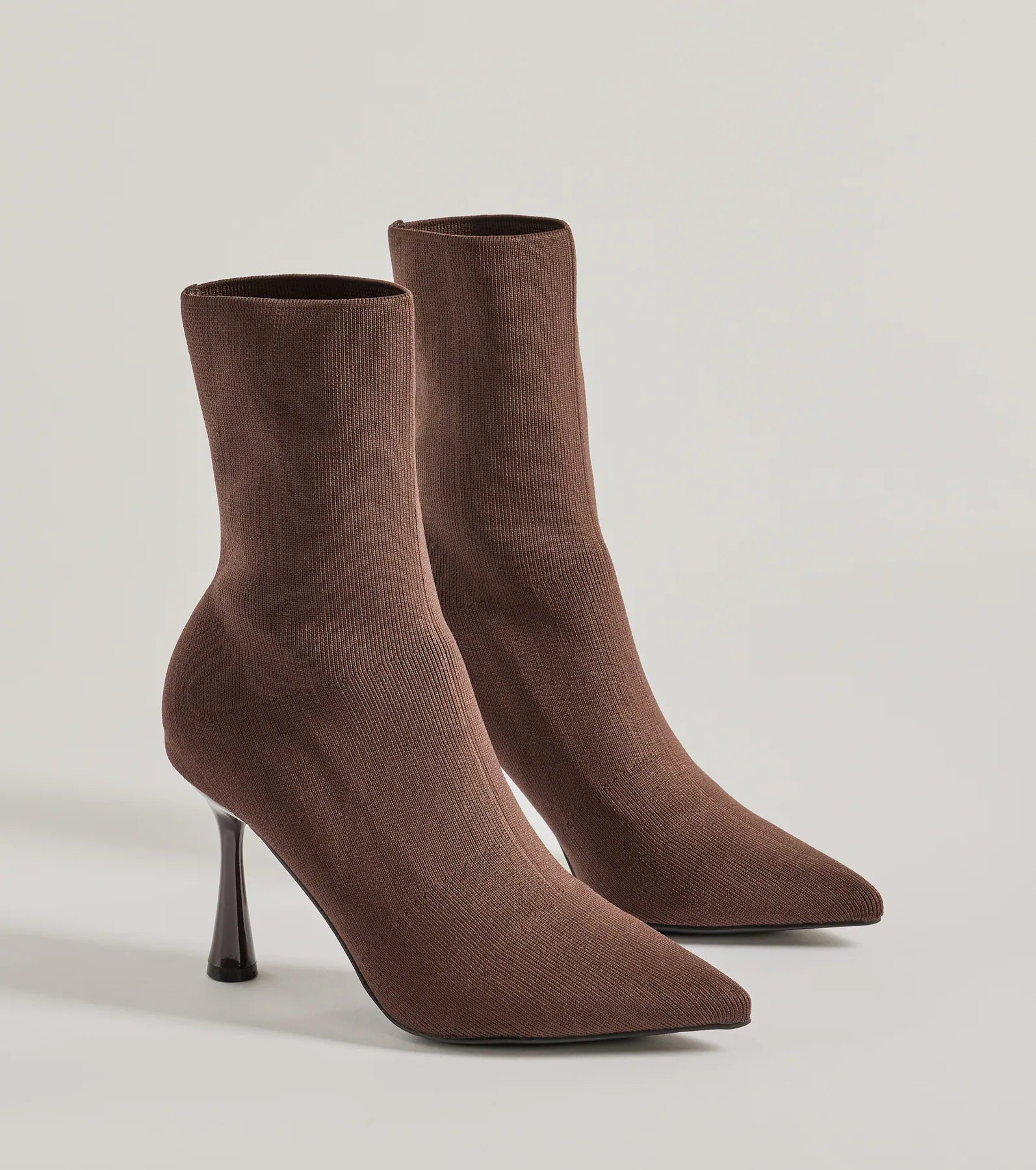 It-Girl Strut Knit Stiletto Booties