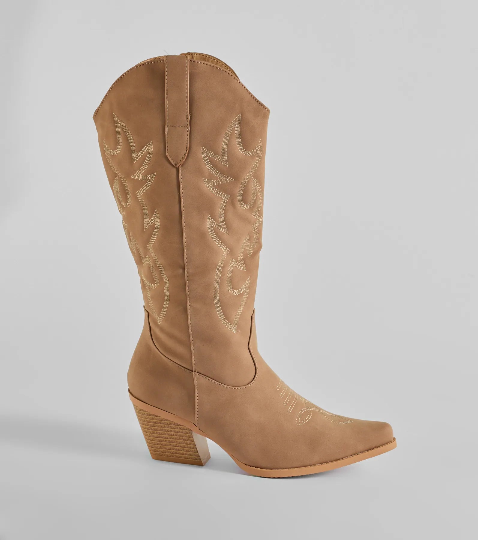 Country At Heart Under-The-Knee Cowboy Boots